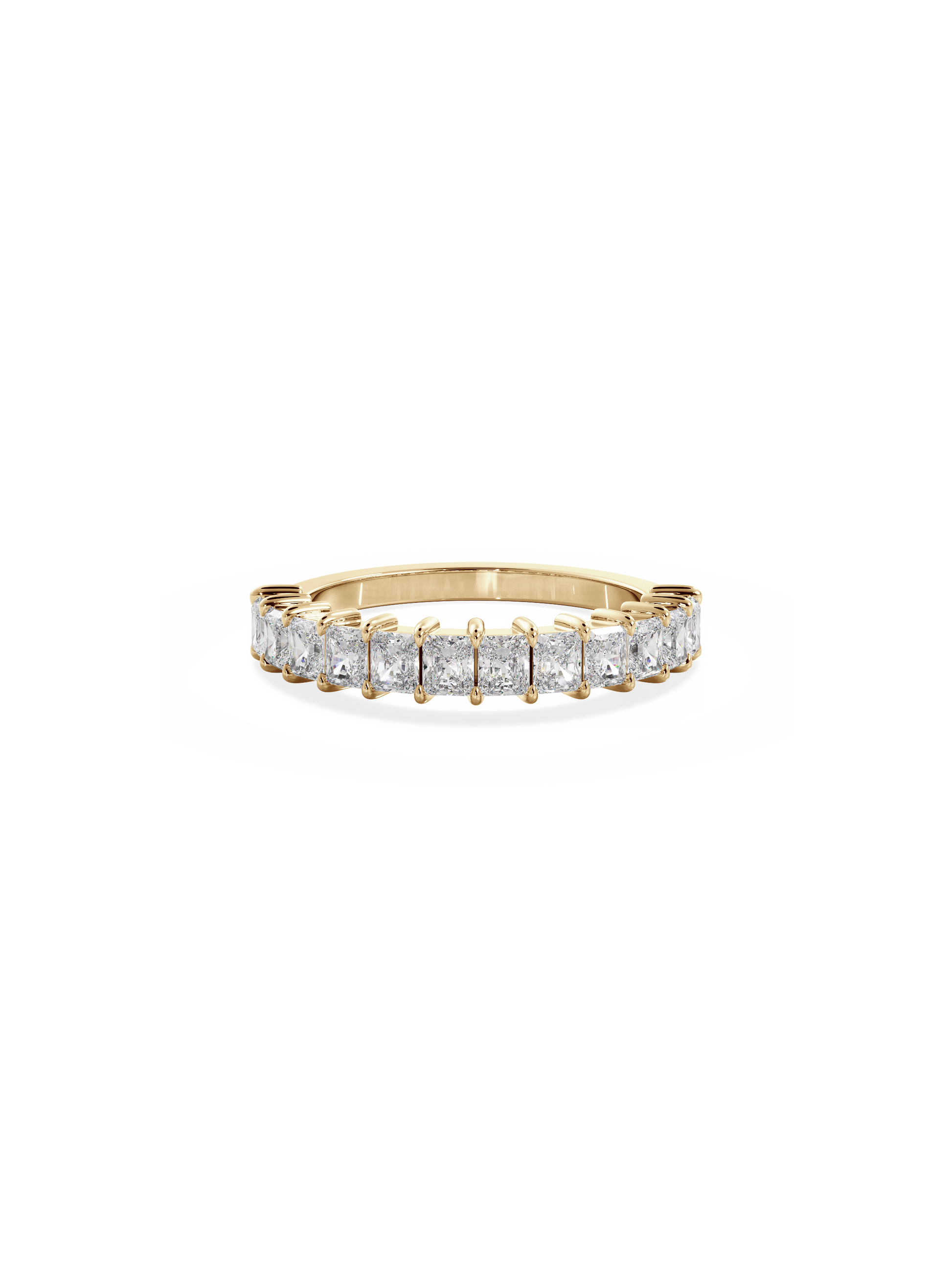 0.37 CT Round Full Eternity Lab Grown Diamond Wedding Band