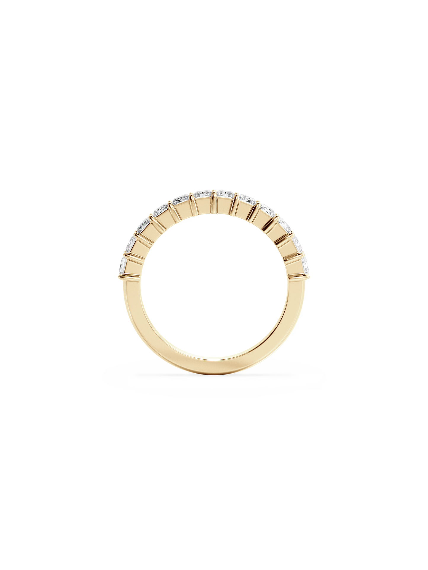 0.37 CT Round Full Eternity Lab Grown Diamond Wedding Band