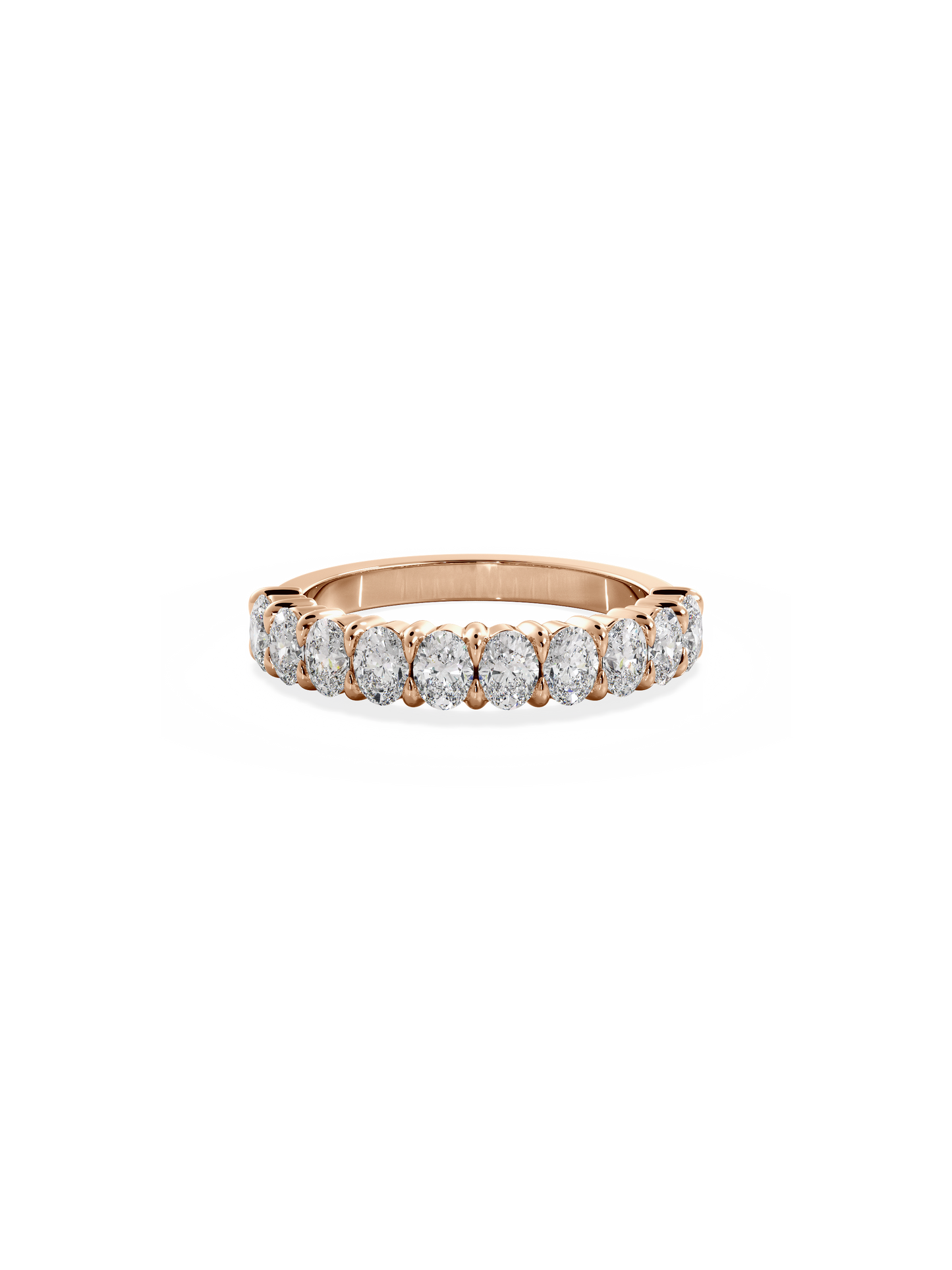 0.37 CT Round Full Eternity Lab Grown Diamond Wedding Band