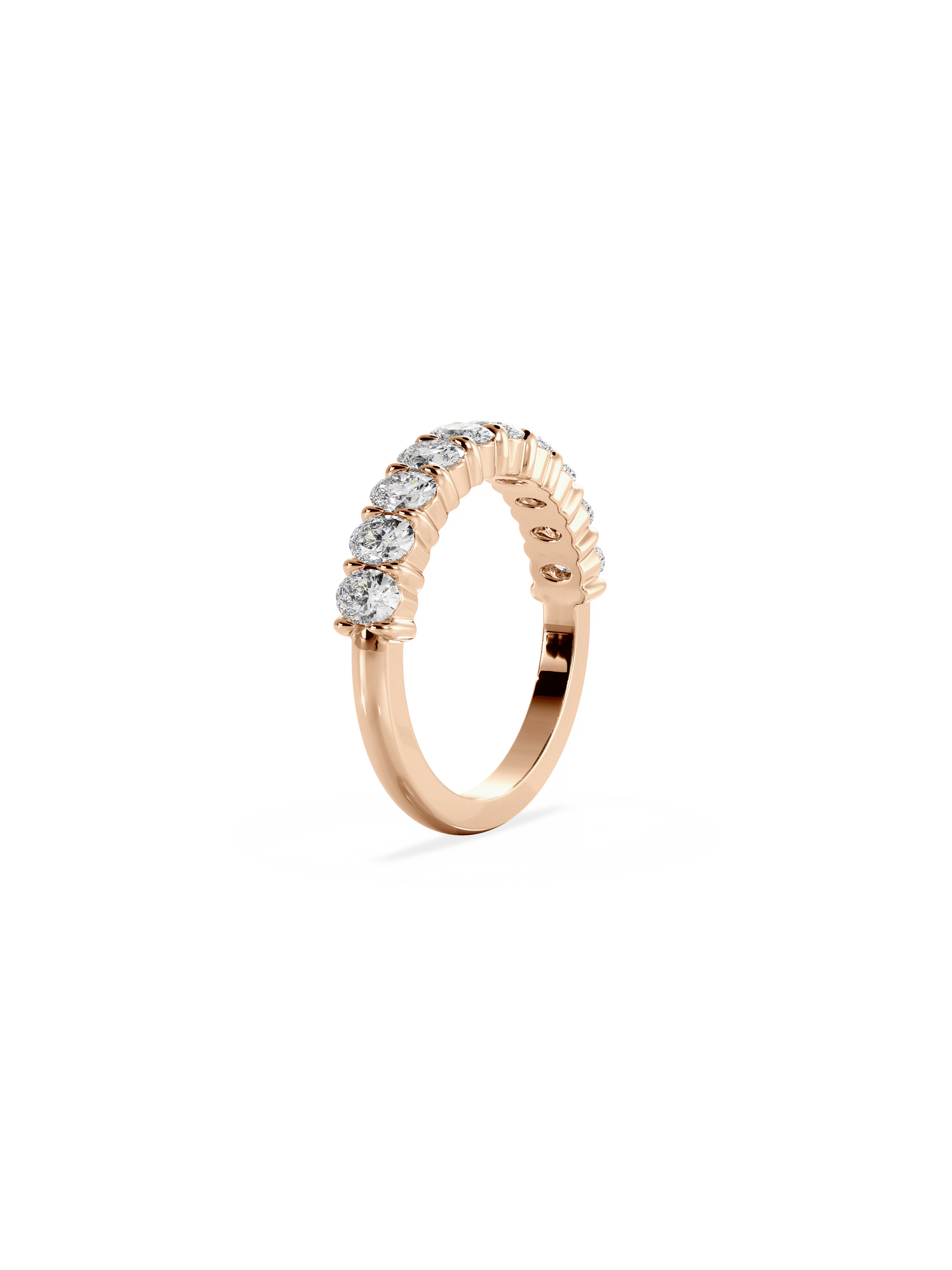 0.37 CT Round Full Eternity Lab Grown Diamond Wedding Band