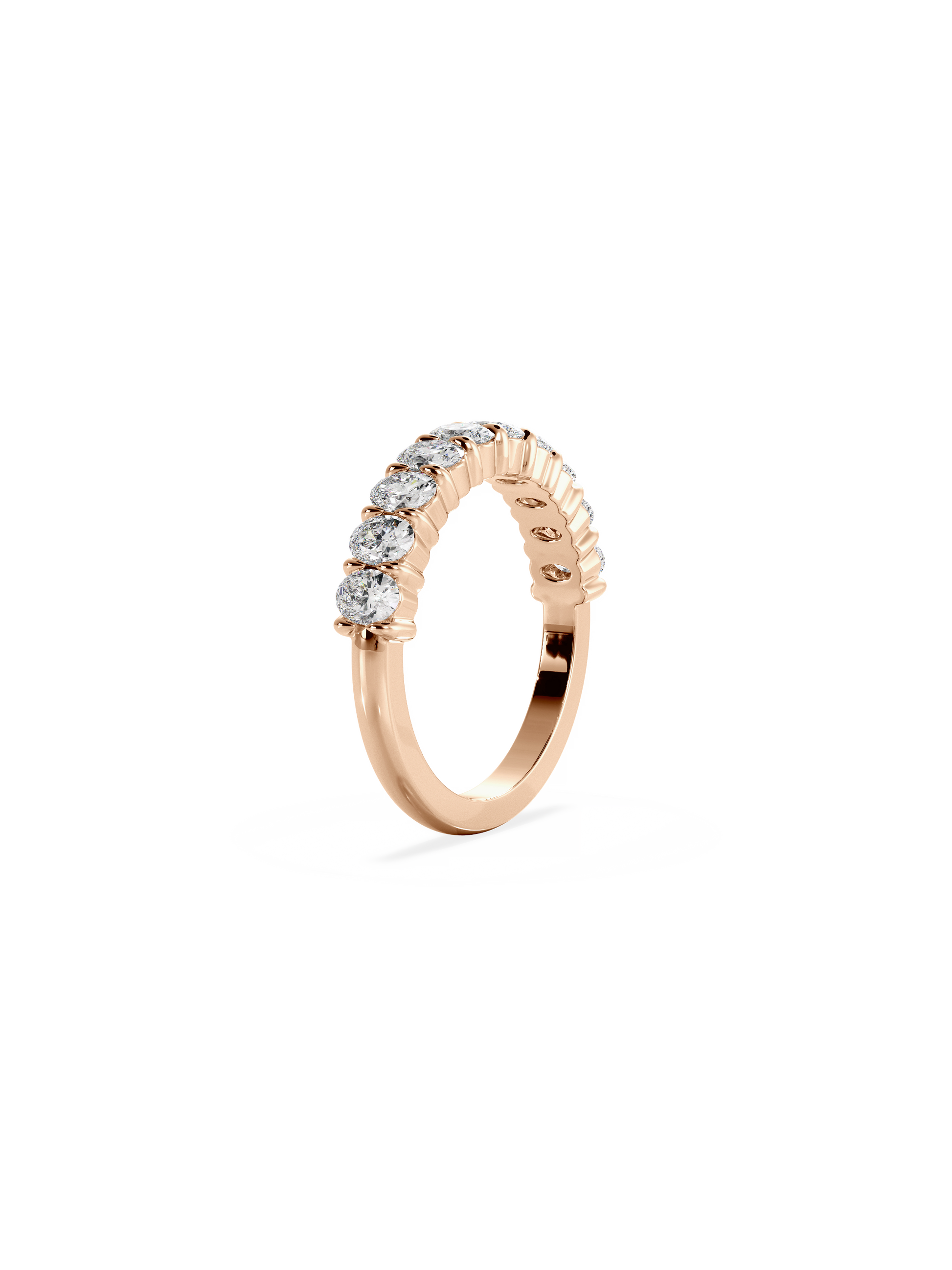 0.37 CT Round Full Eternity Lab Grown Diamond Wedding Band