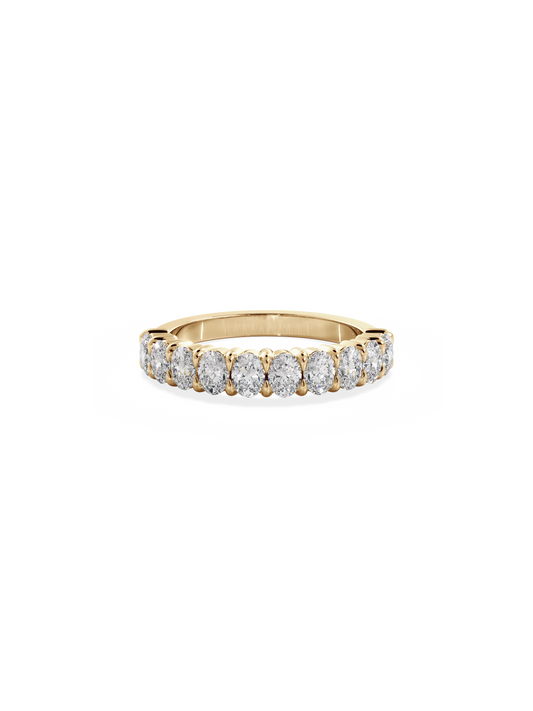 0.37 CT Round Full Eternity Lab Grown Diamond Wedding Band