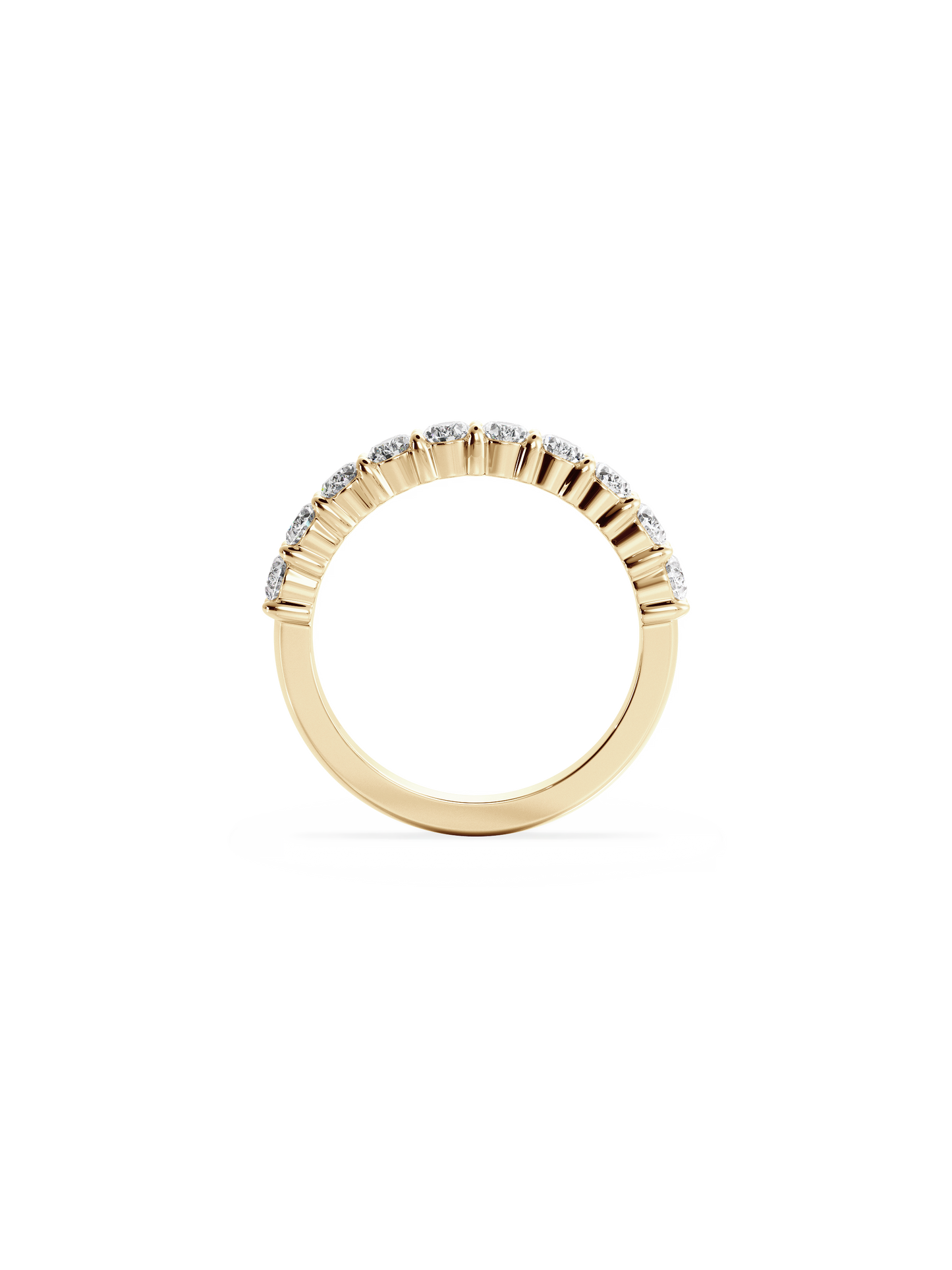 0.37 CT Round Full Eternity Lab Grown Diamond Wedding Band