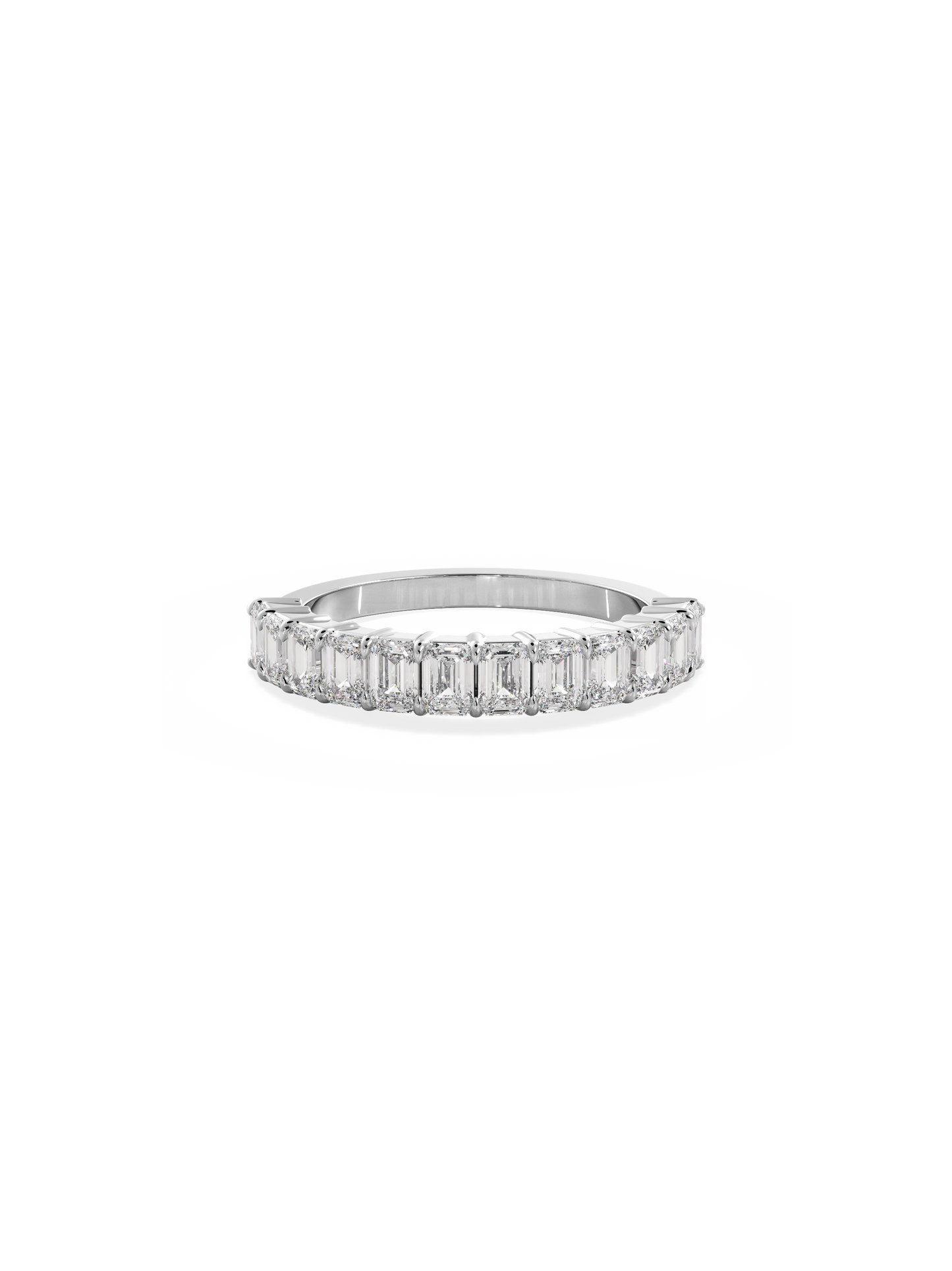 0.37 CT Round Full Eternity Lab Grown Diamond Wedding Band