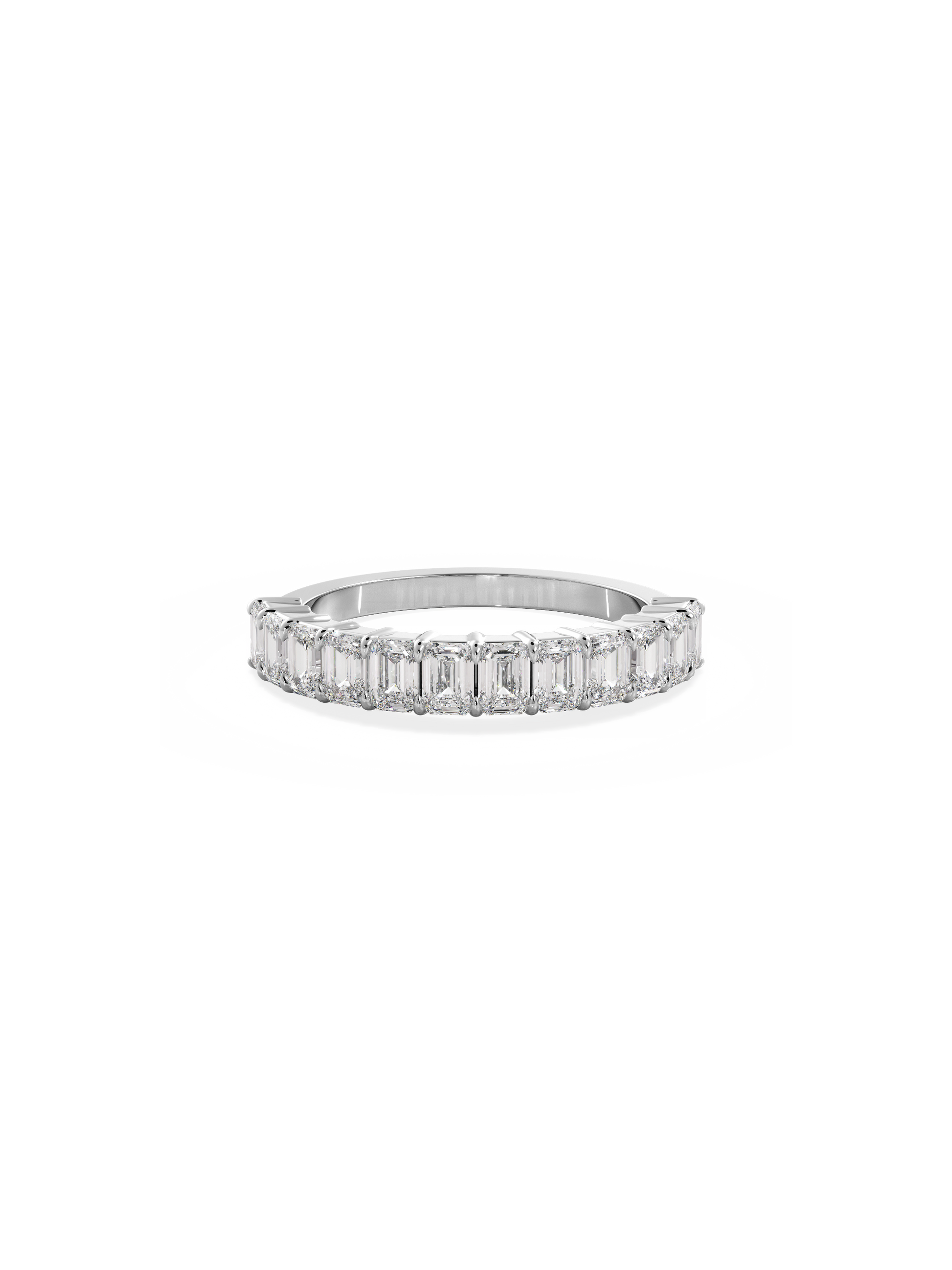 0.37 CT Round Full Eternity Lab Grown Diamond Wedding Band