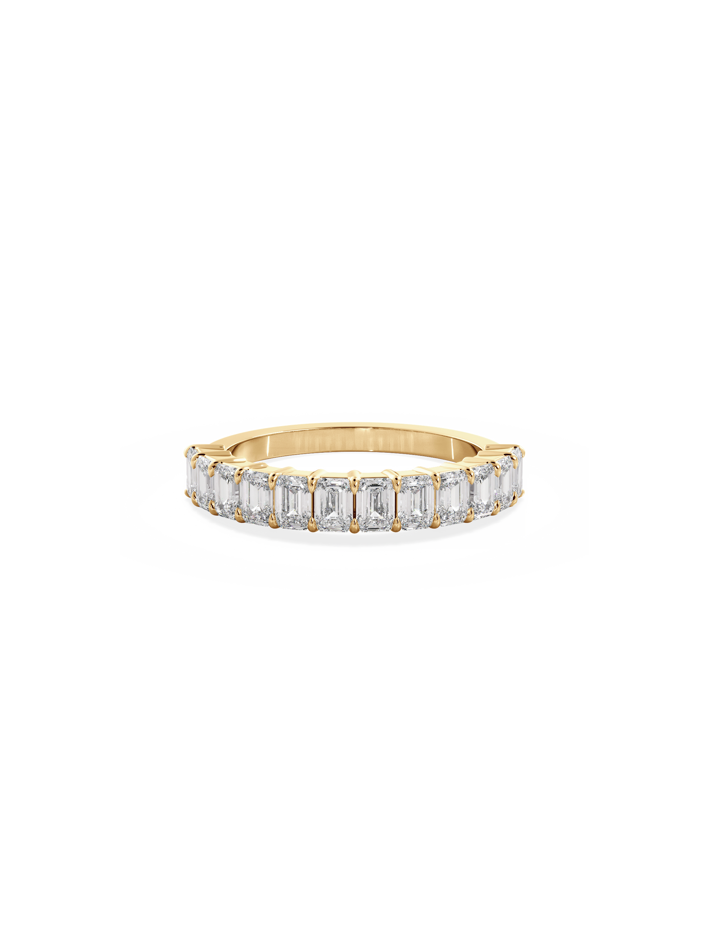 0.37 CT Round Full Eternity Lab Grown Diamond Wedding Band