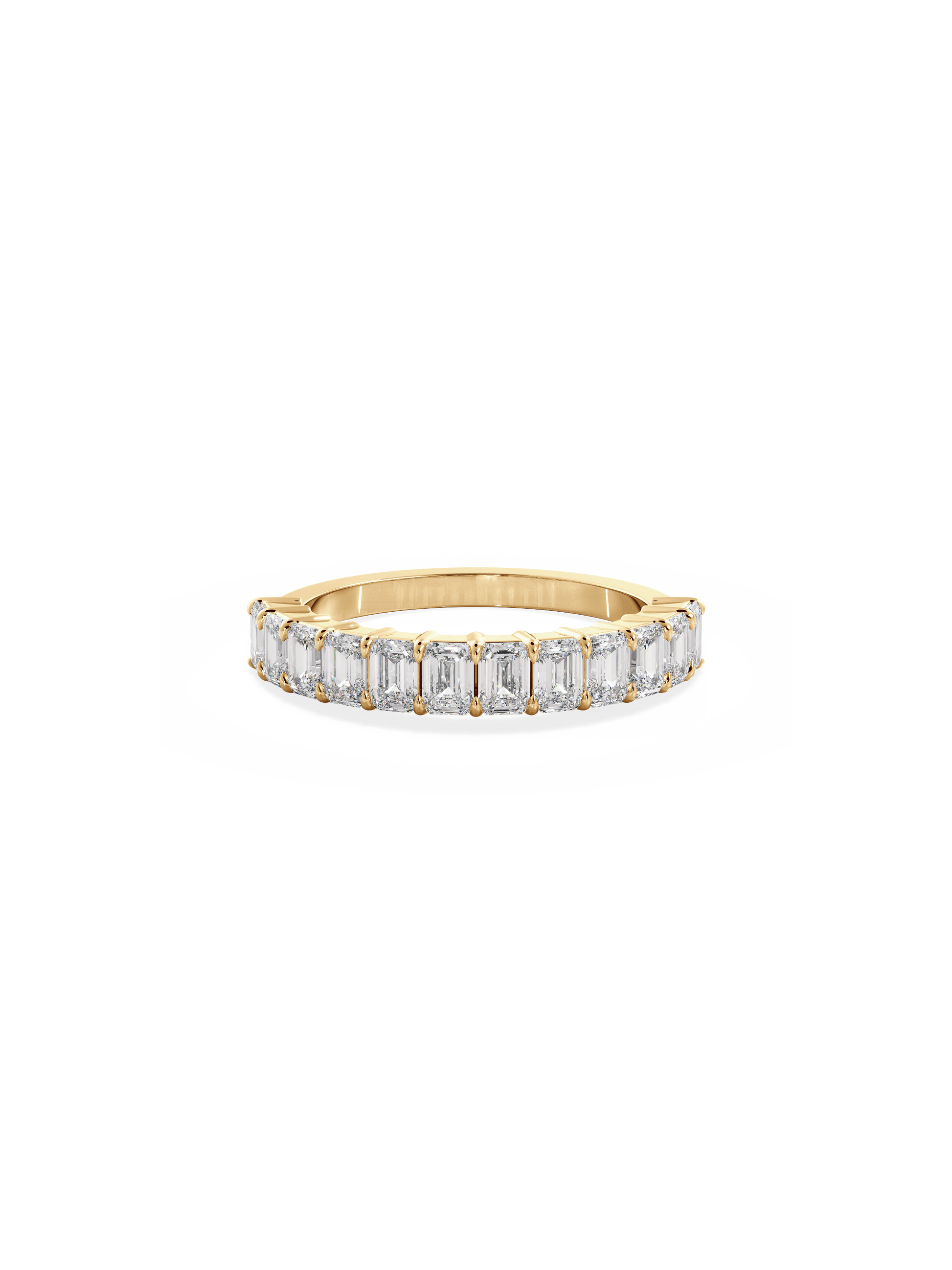 0.37 CT Round Full Eternity Lab Grown Diamond Wedding Band