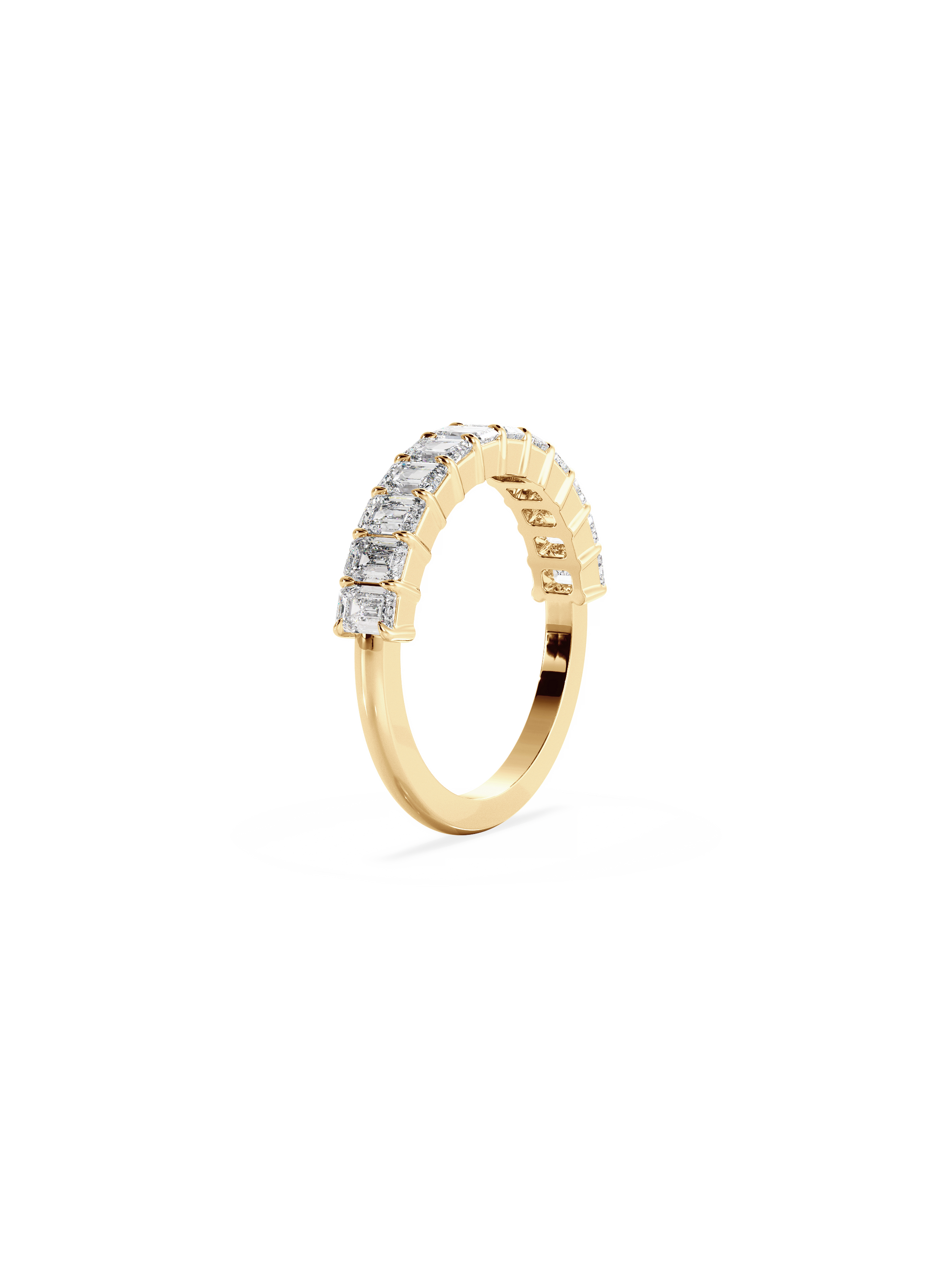 0.37 CT Round Full Eternity Lab Grown Diamond Wedding Band