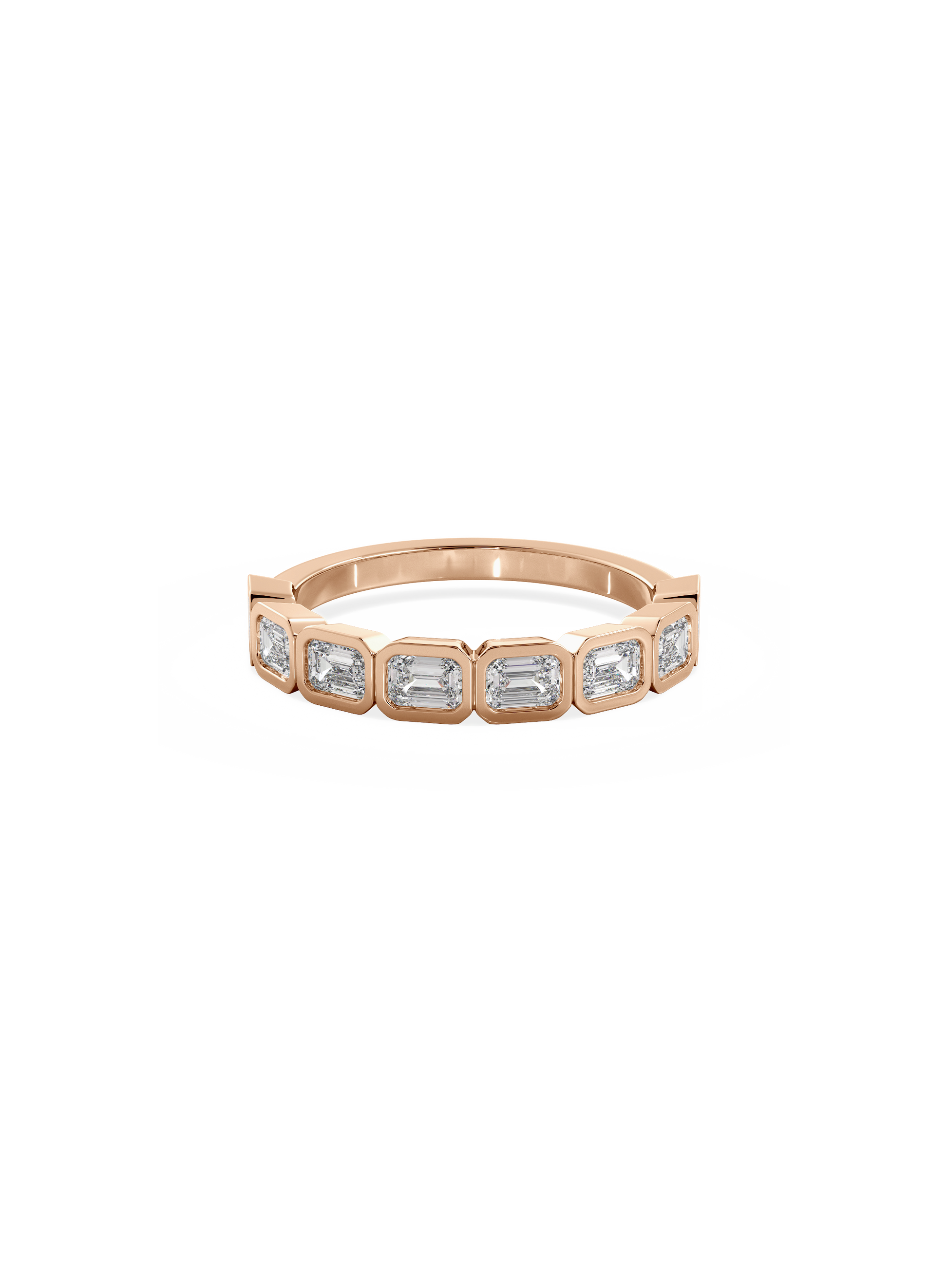 0.37 CT Round Full Eternity Lab Grown Diamond Wedding Band
