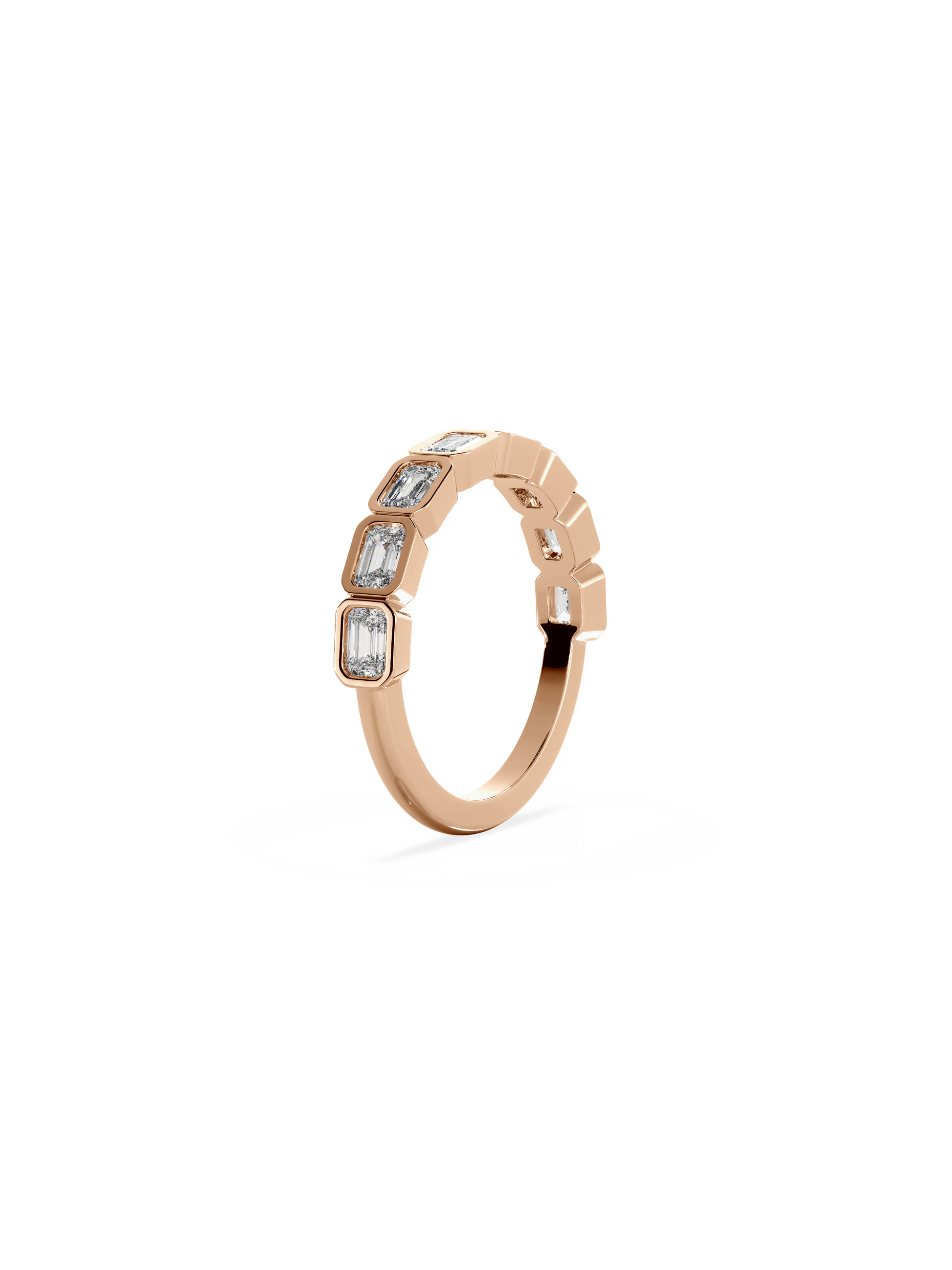 0.37 CT Round Full Eternity Lab Grown Diamond Wedding Band