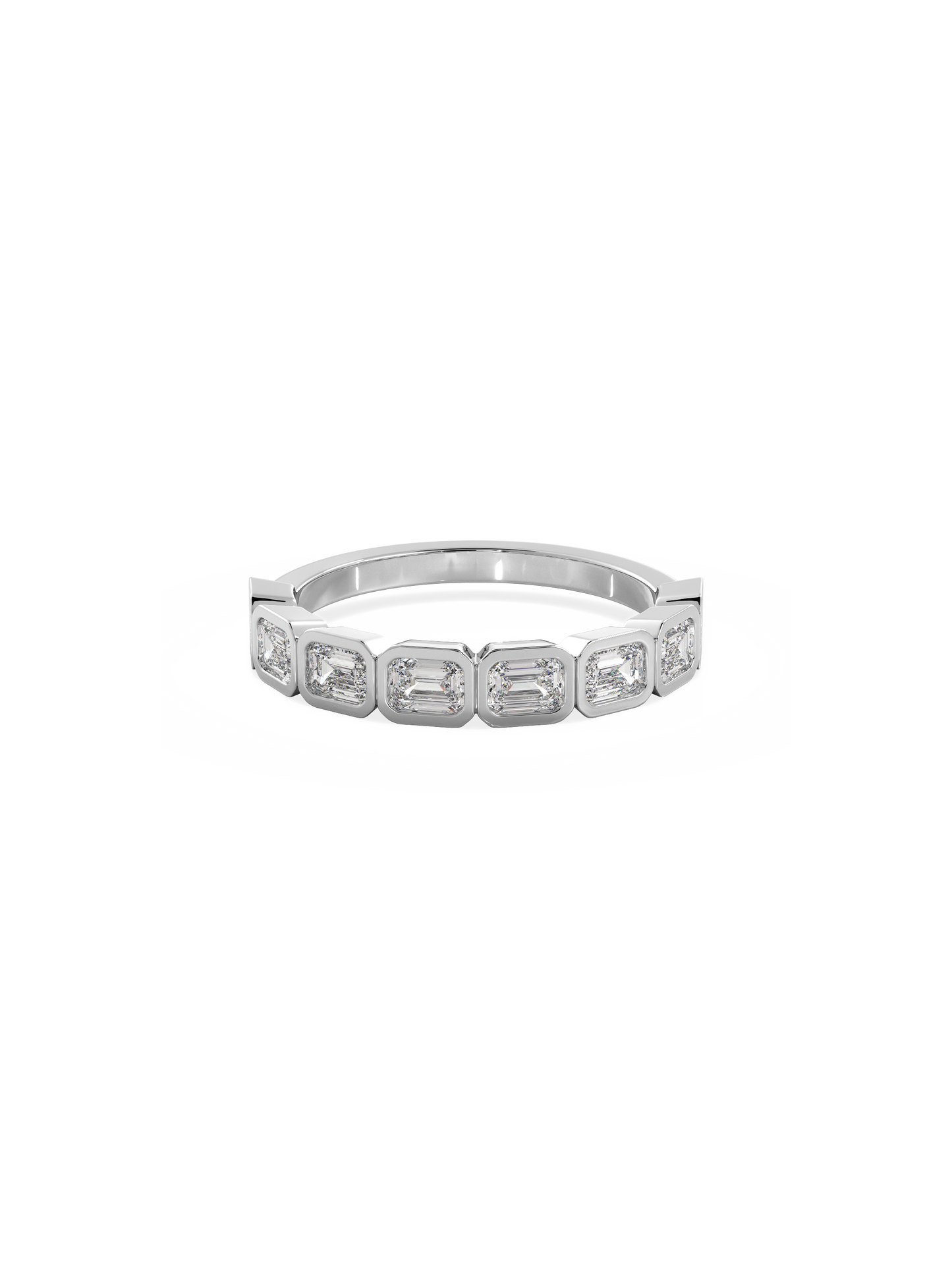 0.37 CT Round Full Eternity Lab Grown Diamond Wedding Band