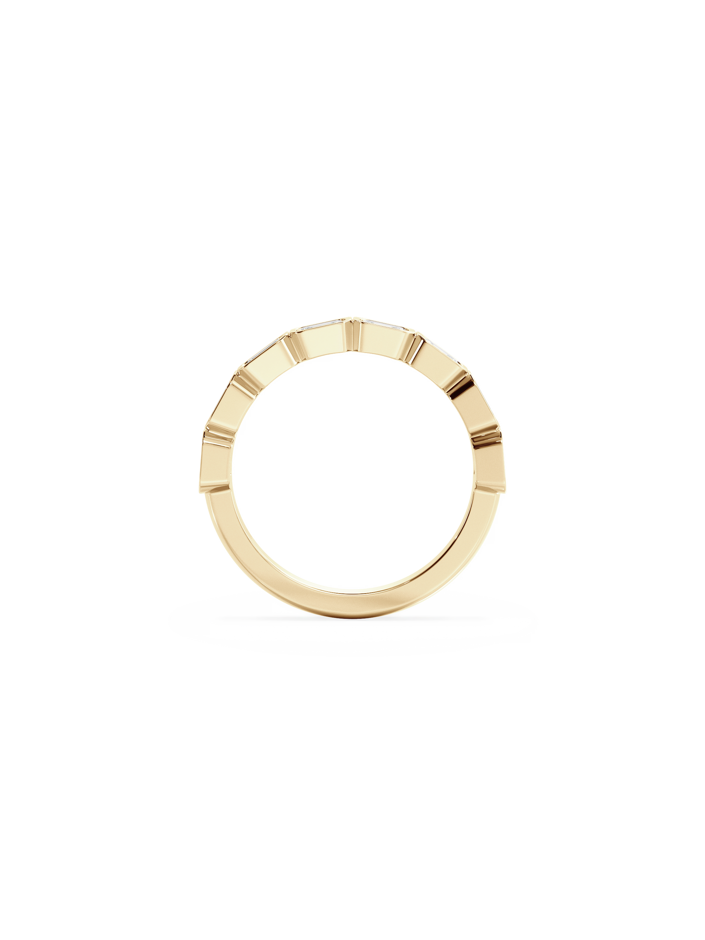 0.37 CT Round Full Eternity Lab Grown Diamond Wedding Band