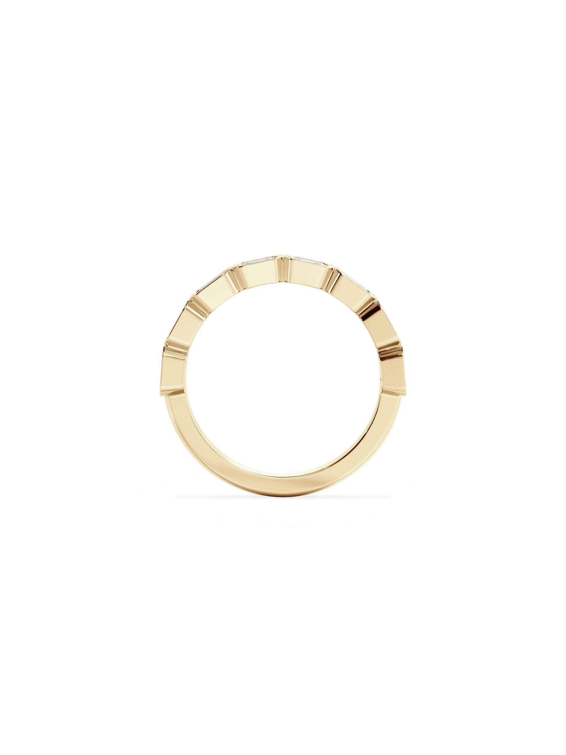 0.37 CT Round Full Eternity Lab Grown Diamond Wedding Band