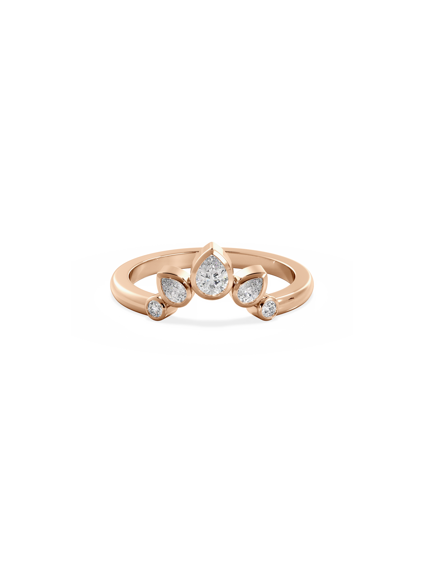 0.37 CT Round Full Eternity Lab Grown Diamond Wedding Band