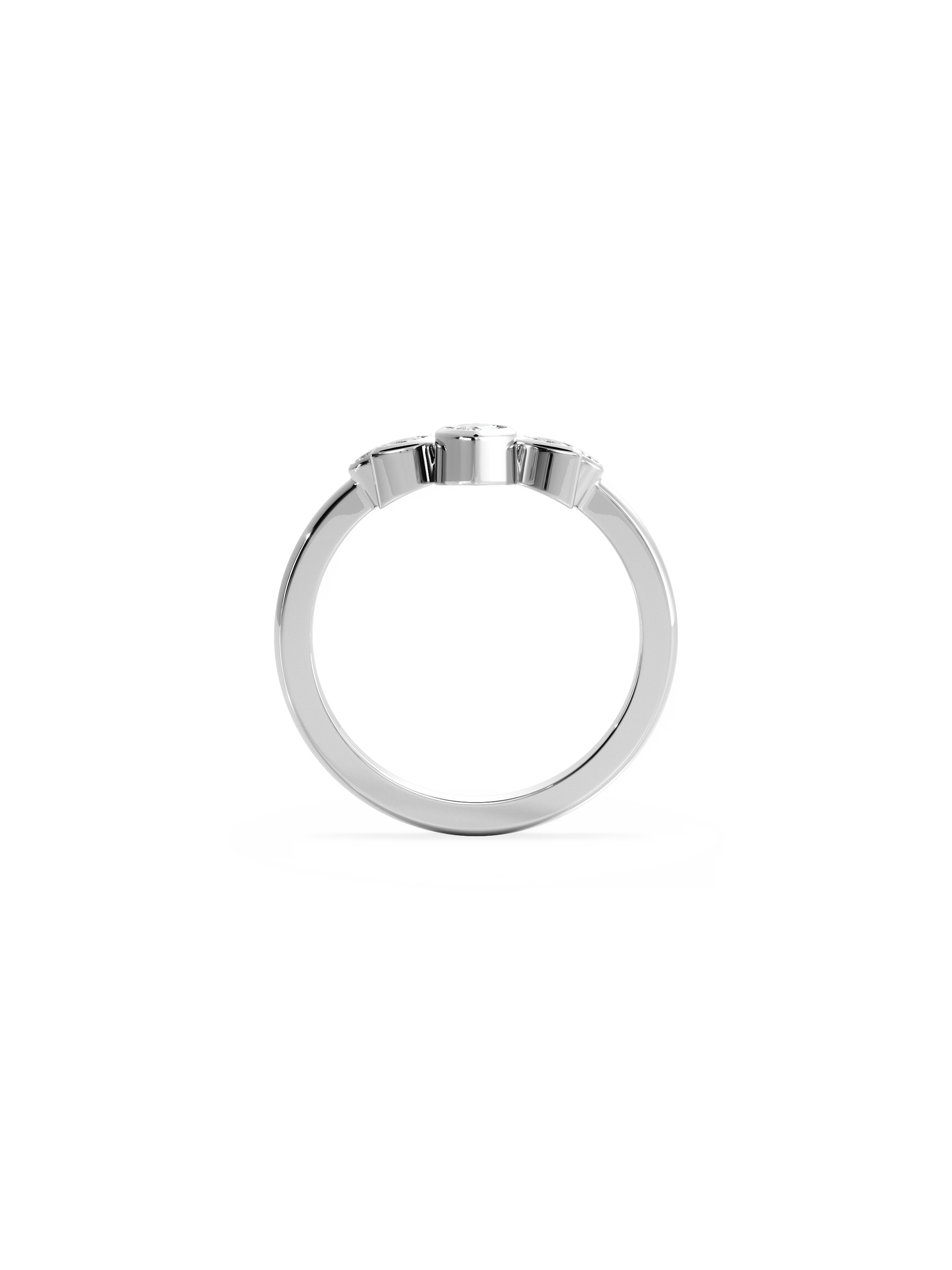 0.37 CT Round Full Eternity Lab Grown Diamond Wedding Band