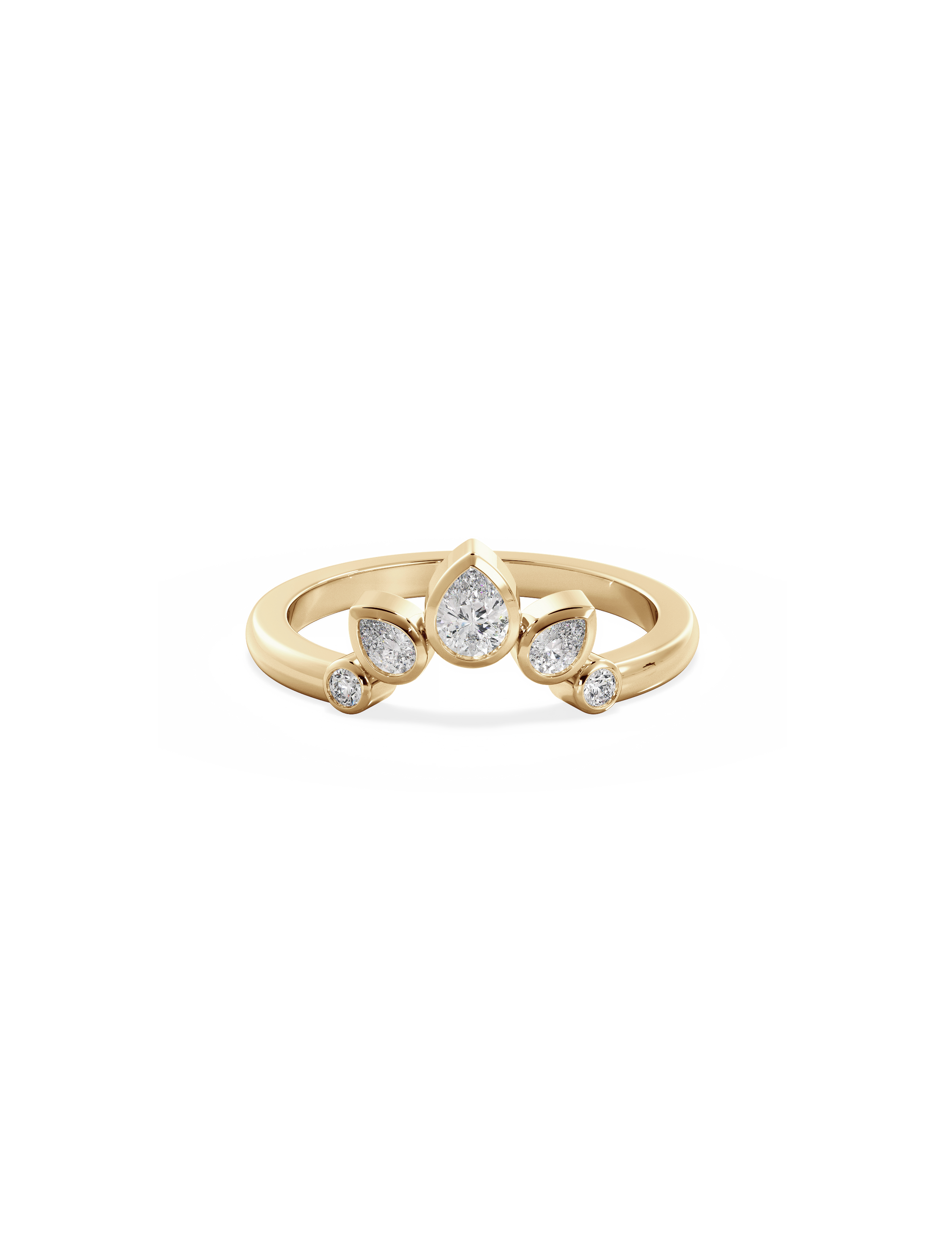 0.37 CT Round Full Eternity Lab Grown Diamond Wedding Band