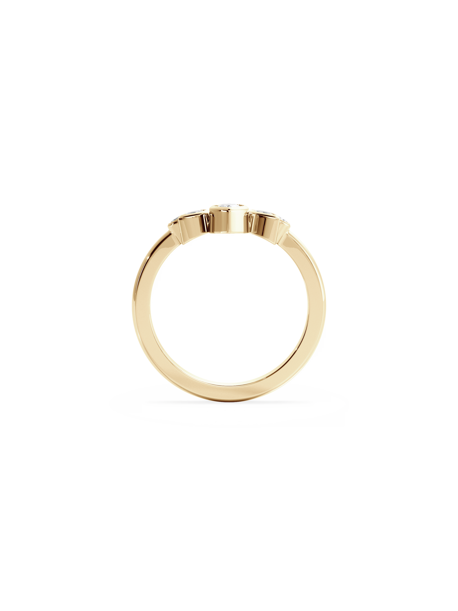 0.37 CT Round Full Eternity Lab Grown Diamond Wedding Band