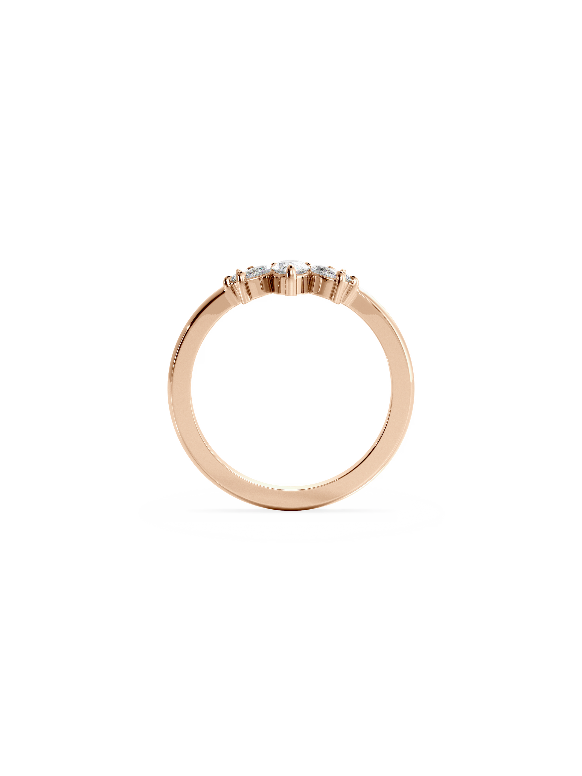 0.37 CT Round Full Eternity Lab Grown Diamond Wedding Band