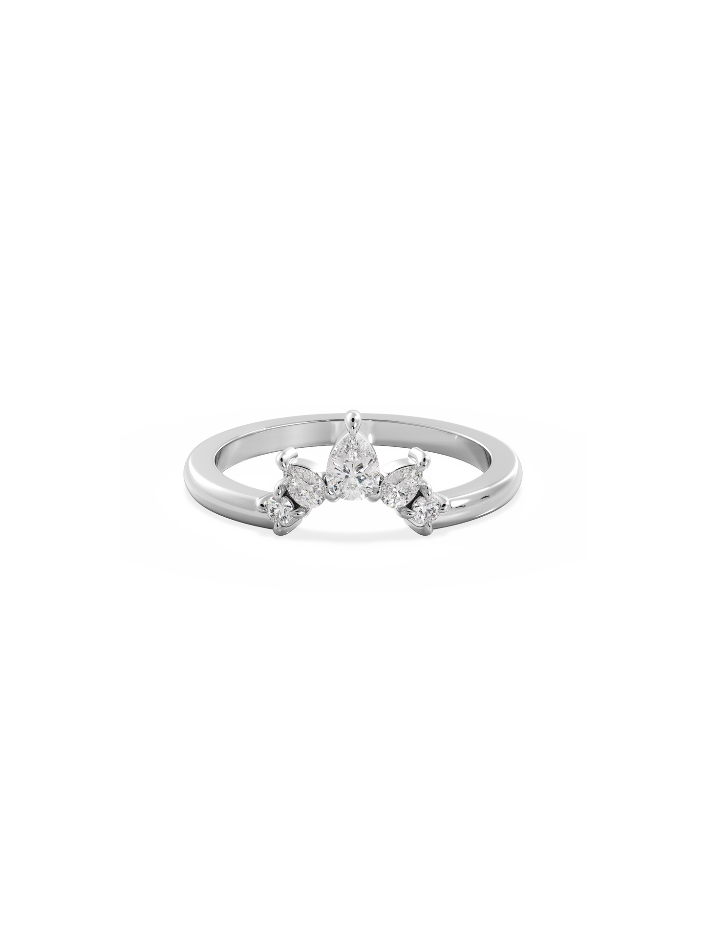 0.37 CT Round Full Eternity Lab Grown Diamond Wedding Band