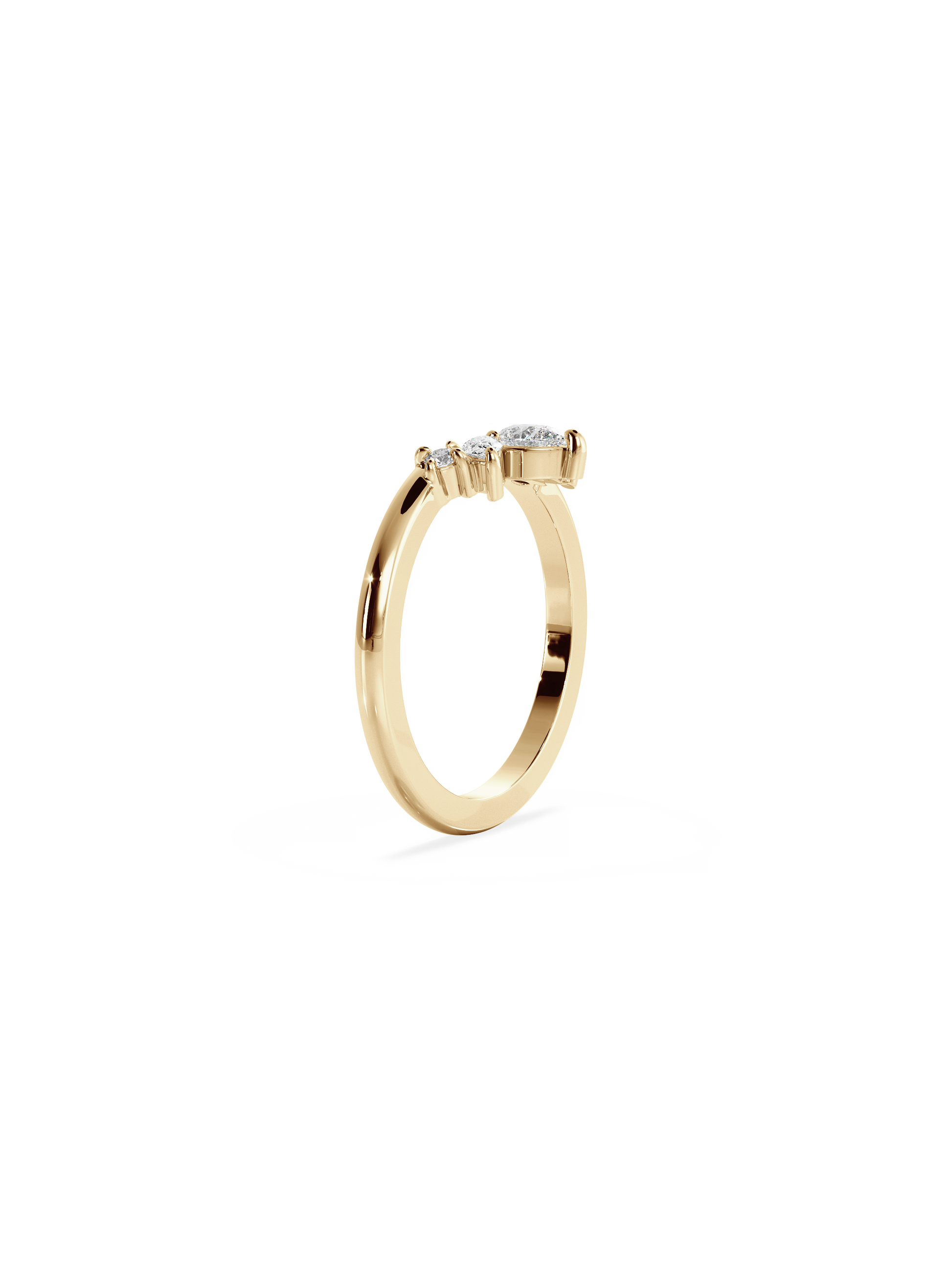 0.37 CT Round Full Eternity Lab Grown Diamond Wedding Band