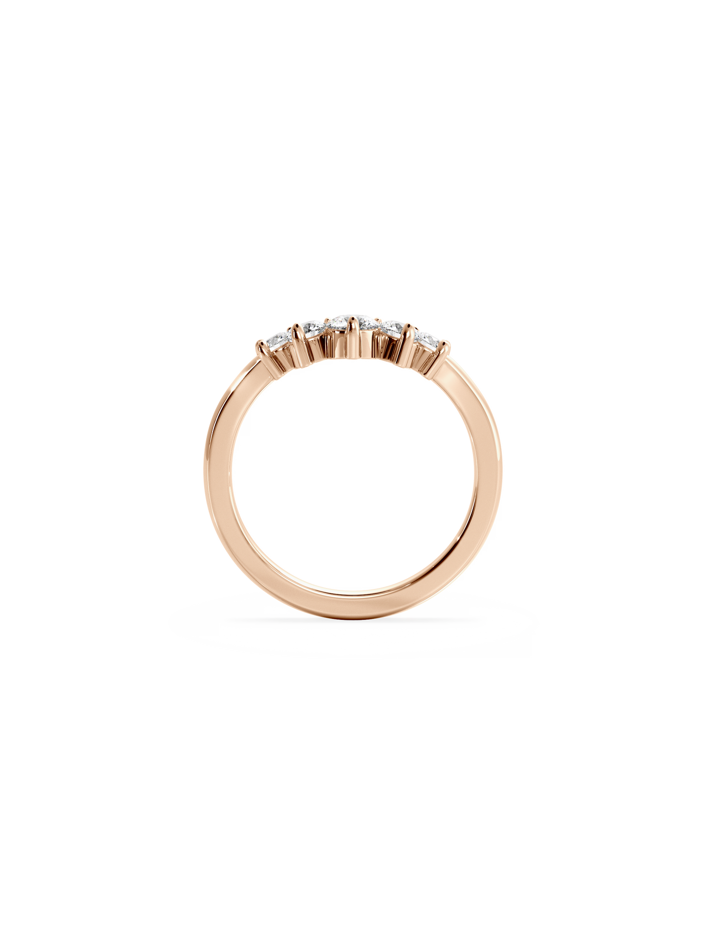 0.37 CT Round Full Eternity Lab Grown Diamond Wedding Band