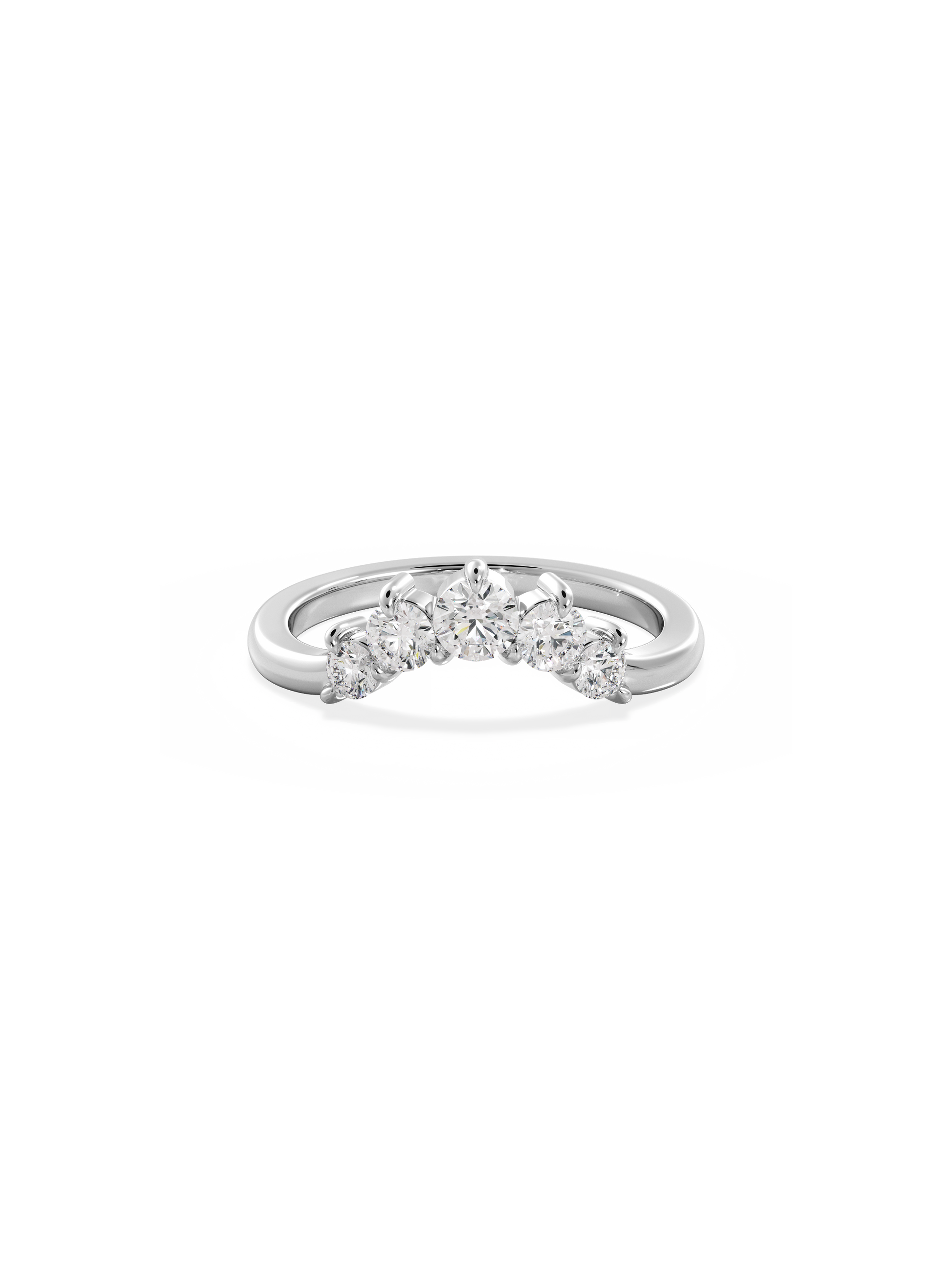 0.37 CT Round Full Eternity Lab Grown Diamond Wedding Band