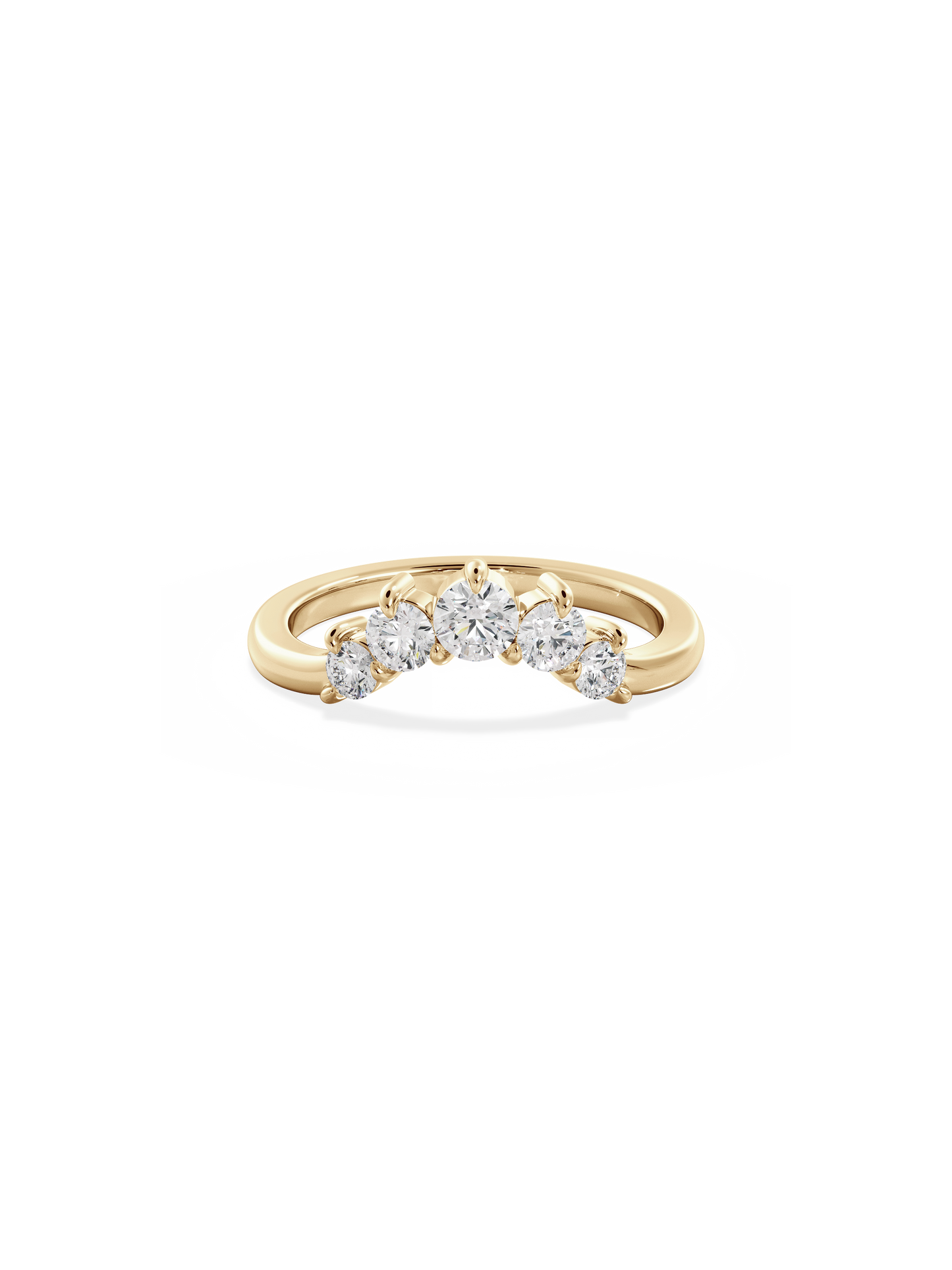 0.37 CT Round Full Eternity Lab Grown Diamond Wedding Band