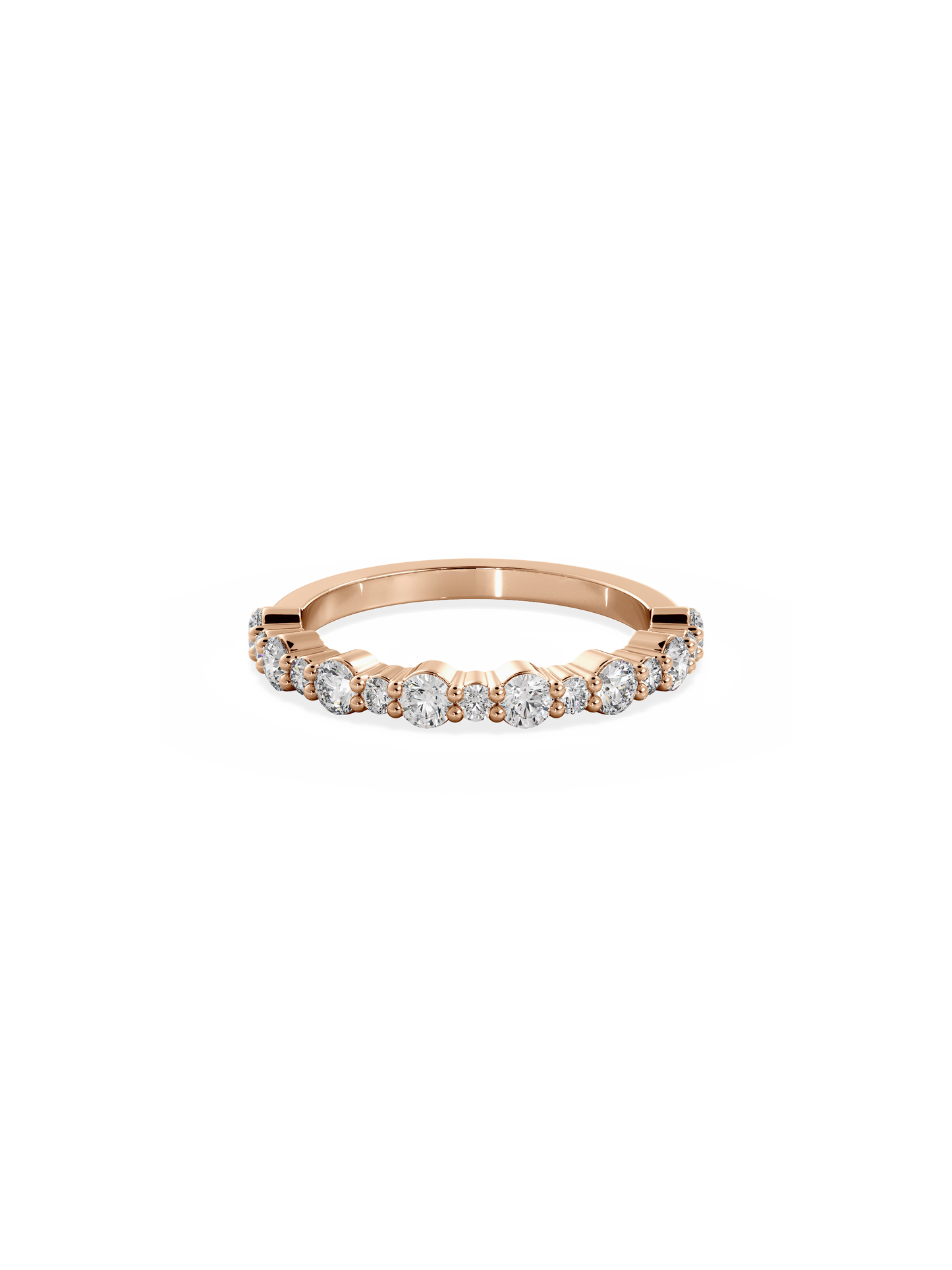 0.37 CT Round Full Eternity Lab Grown Diamond Wedding Band