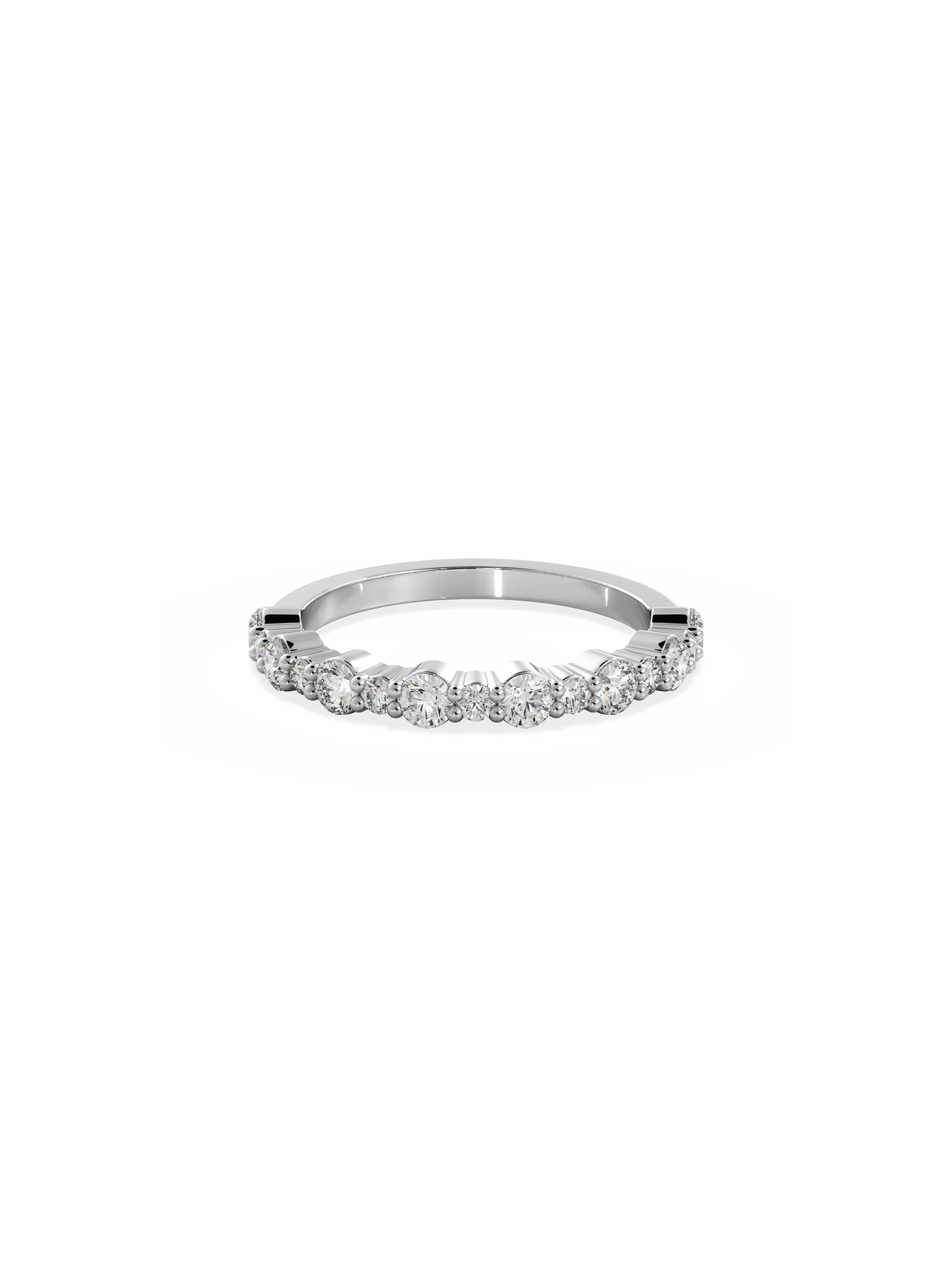 0.37 CT Round Full Eternity Lab Grown Diamond Wedding Band