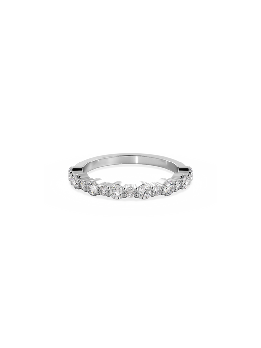 0.37 CT Round Full Eternity Lab Grown Diamond Wedding Band