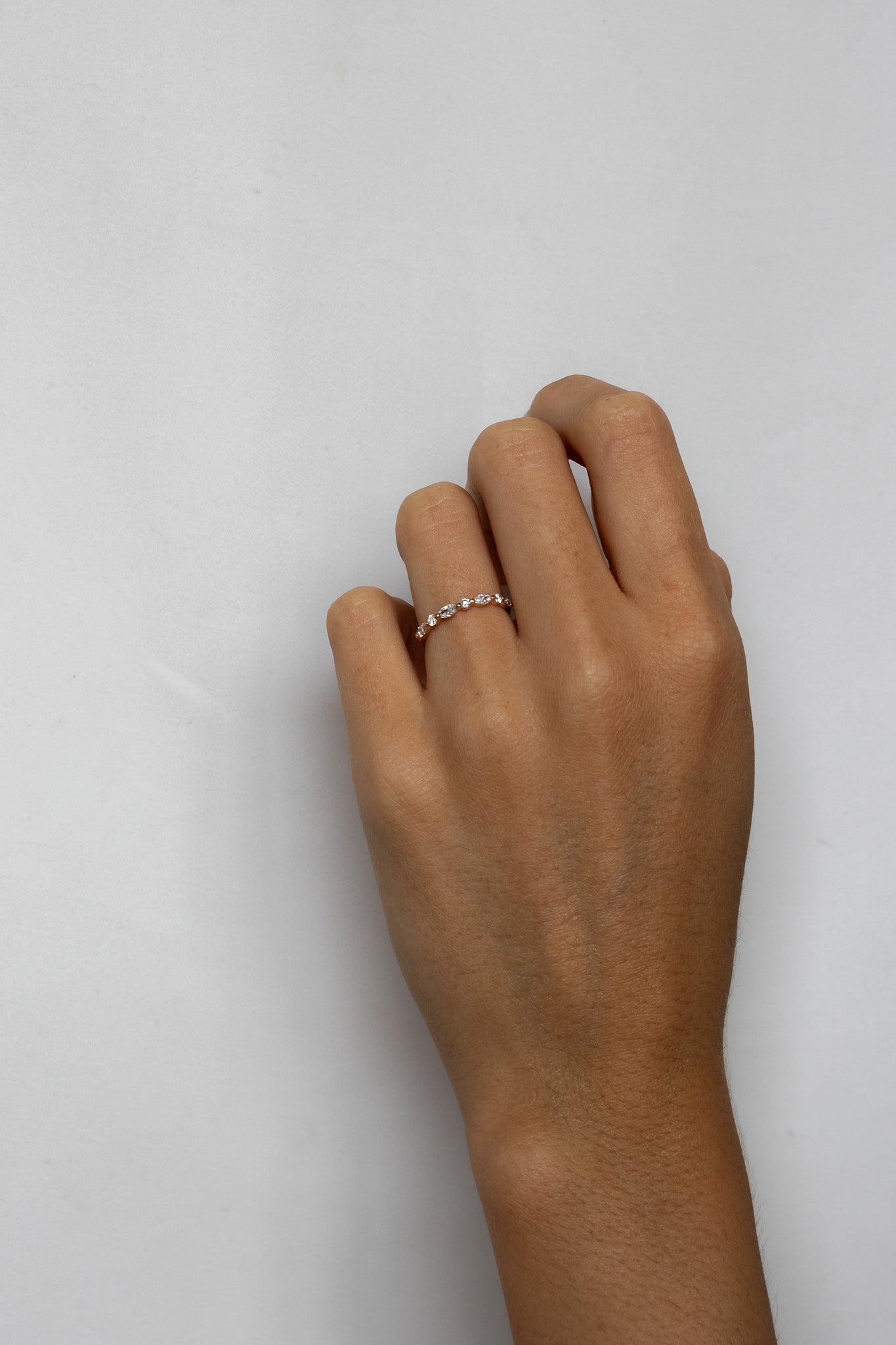 0.37 CT Round Full Eternity Lab Grown Diamond Wedding Band