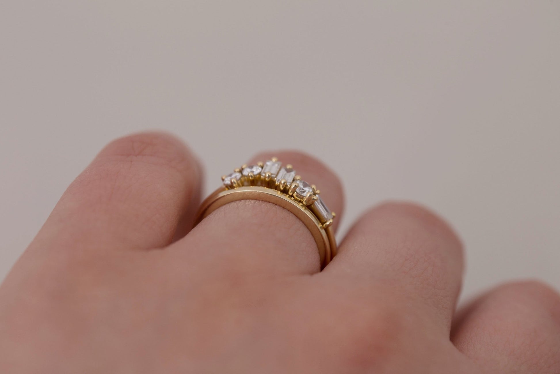 0.37 CT Round Full Eternity Lab Grown Diamond Wedding Band