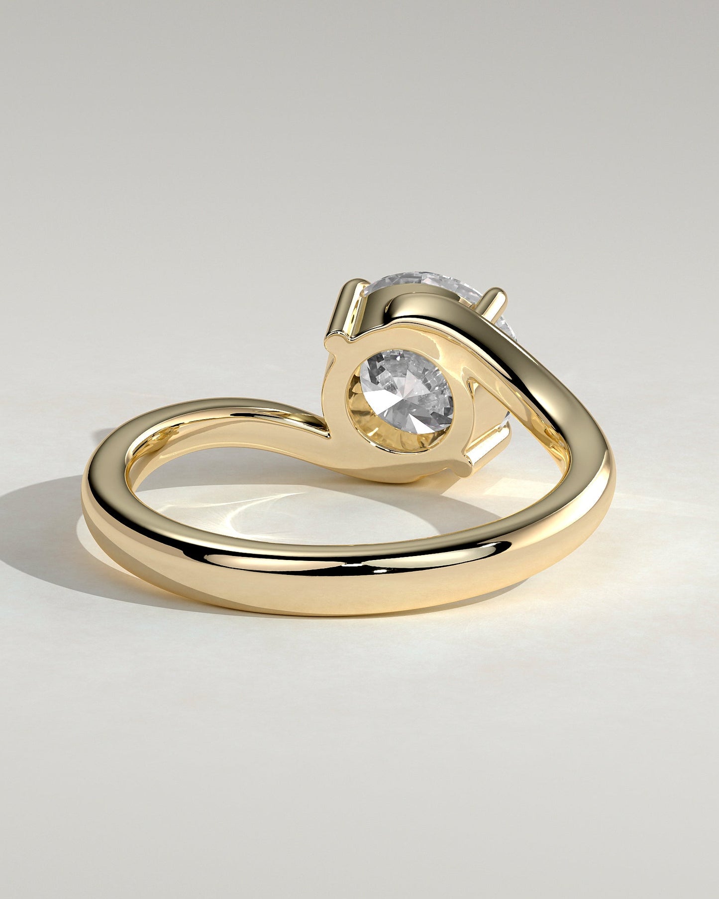 Round Halo, Pave & Split Shank Engagement Ring – 1.93 CT Lab Grown Diamond