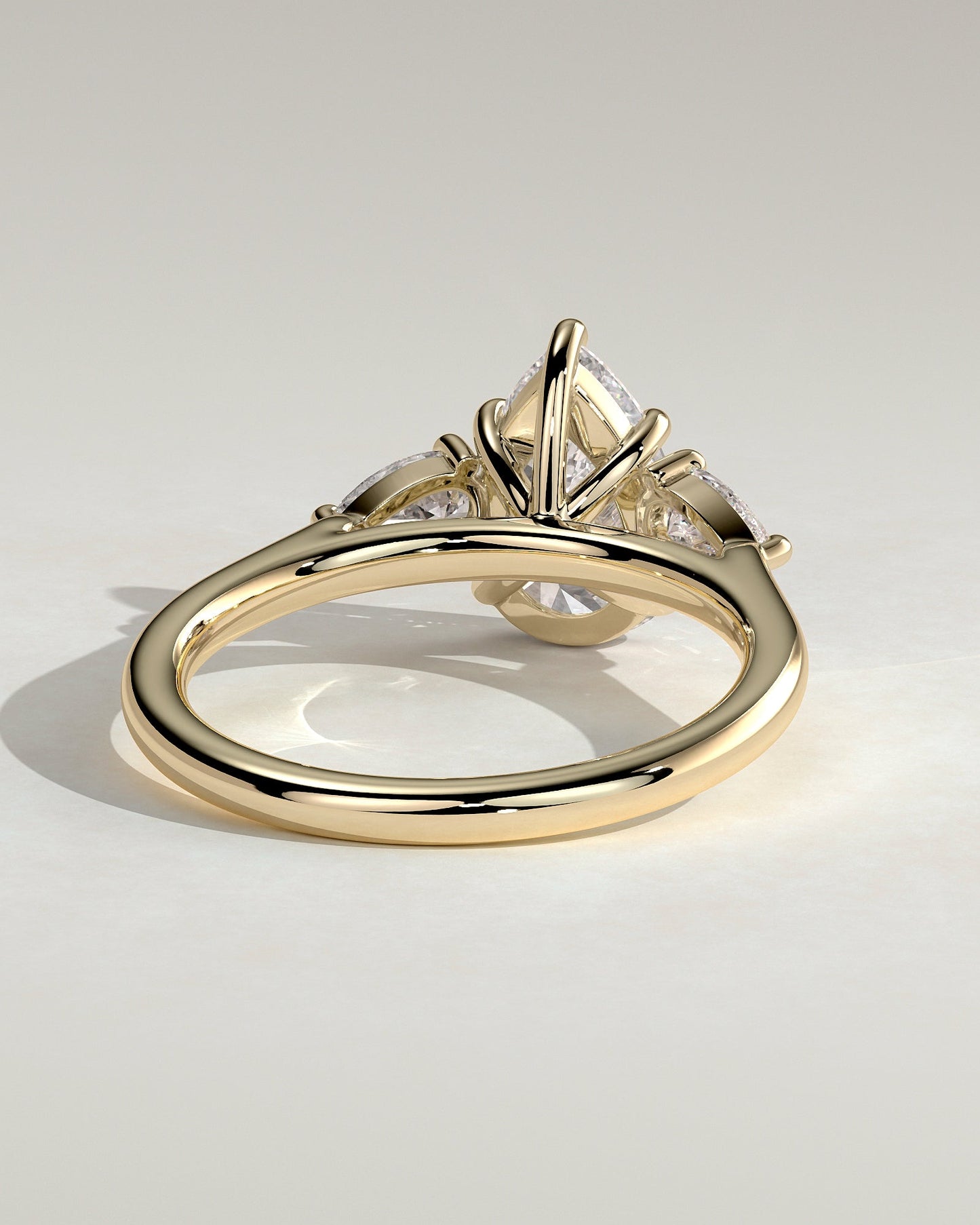 Round Halo, Pave & Split Shank Engagement Ring – 1.93 CT Lab Grown Diamond