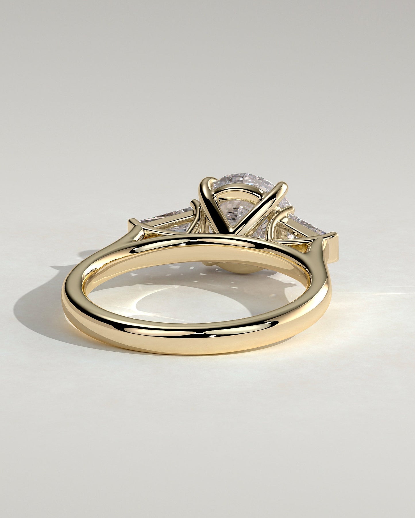 Round Halo, Pave & Split Shank Engagement Ring – 1.93 CT Lab Grown Diamond