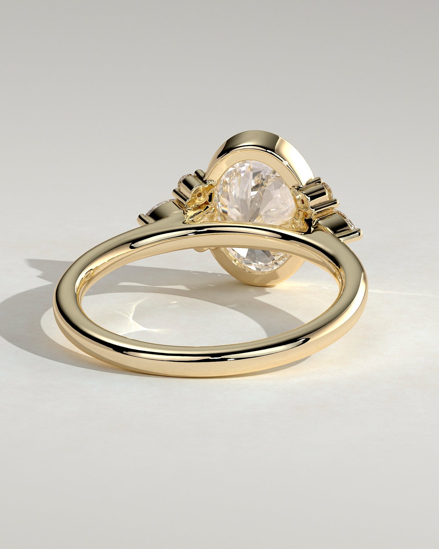 Round Halo, Pave & Split Shank Engagement Ring – 1.93 CT Lab Grown Diamond