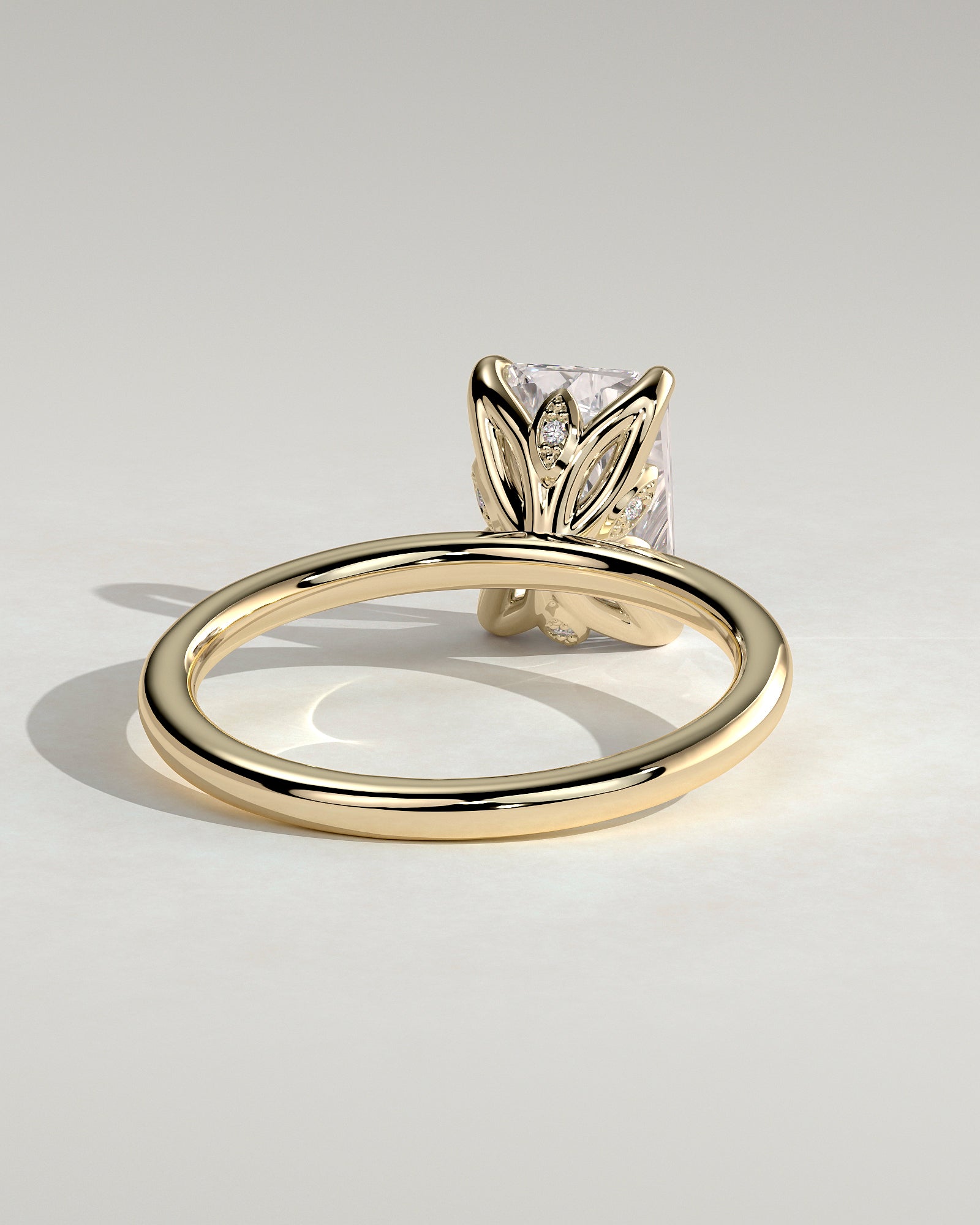 Round Halo, Pave & Split Shank Engagement Ring – 1.93 CT Lab Grown Diamond