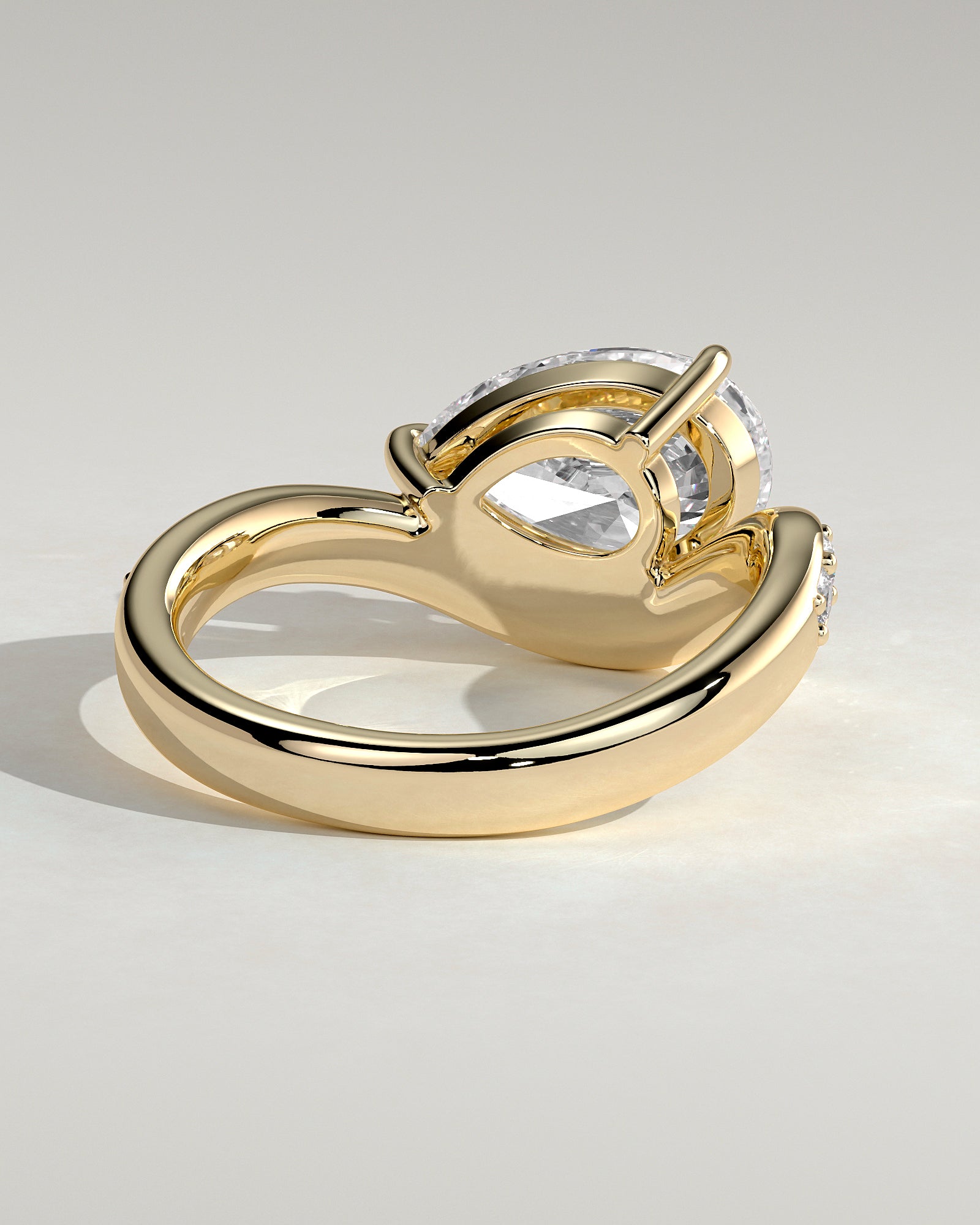 Round Halo, Pave & Split Shank Engagement Ring – 1.93 CT Lab Grown Diamond