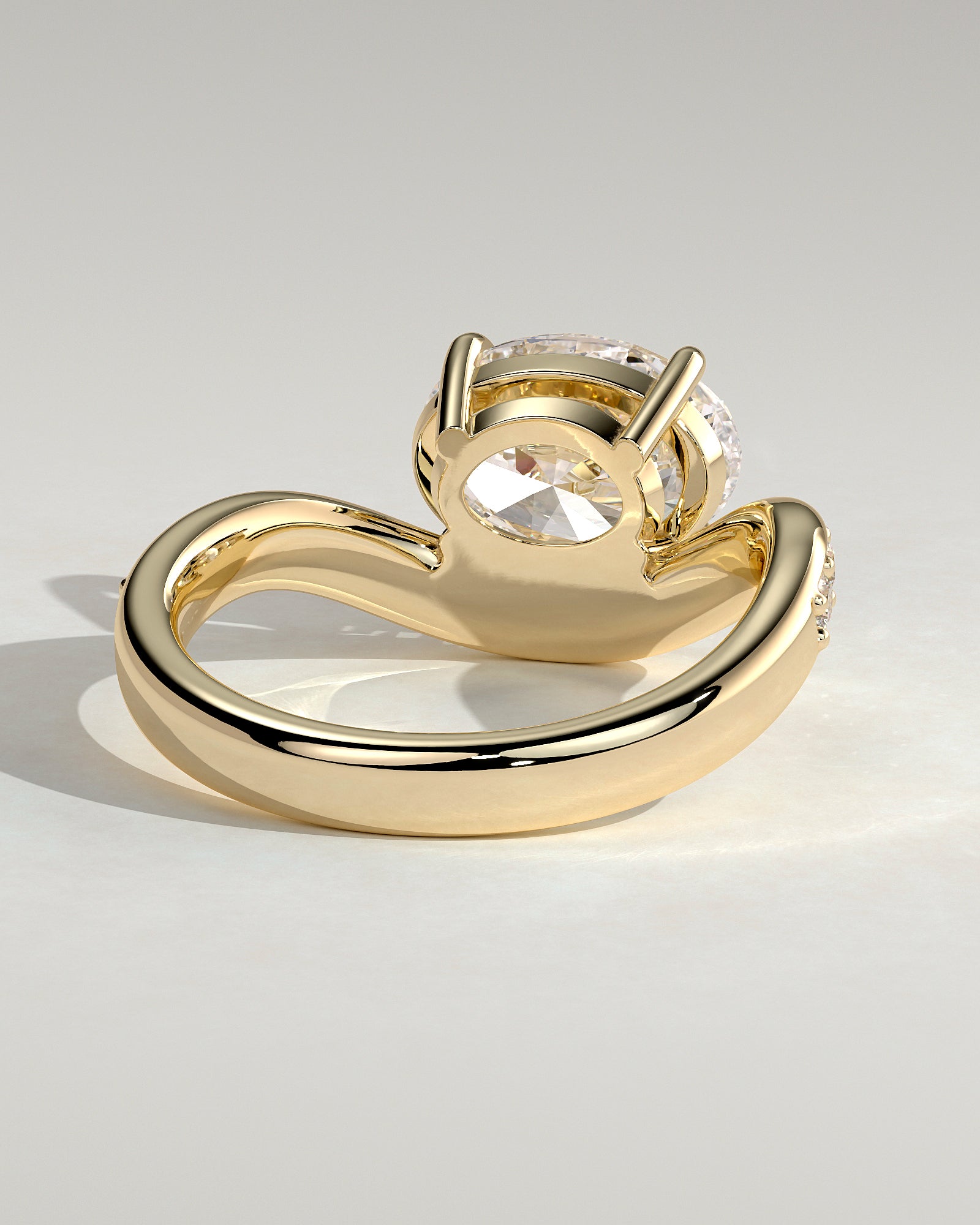 Round Halo, Pave & Split Shank Engagement Ring – 1.93 CT Lab Grown Diamond
