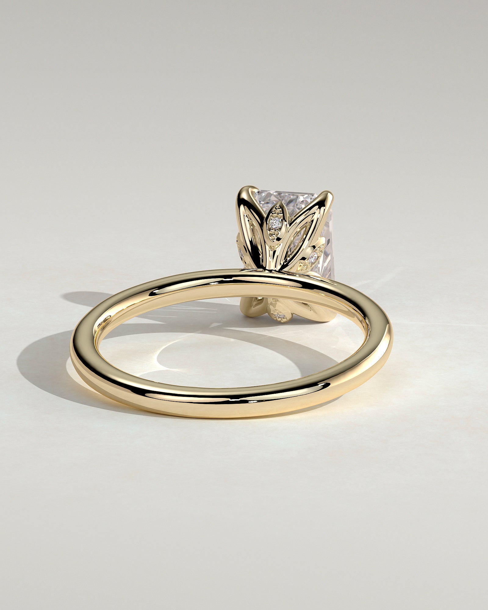 Round Halo, Pave & Split Shank Engagement Ring – 1.93 CT Lab Grown Diamond