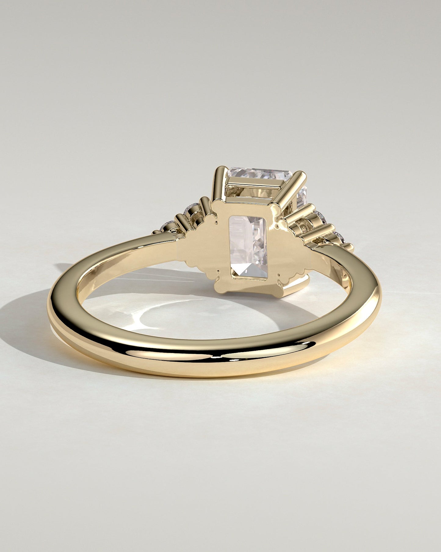Round Halo, Pave & Split Shank Engagement Ring – 1.93 CT Lab Grown Diamond