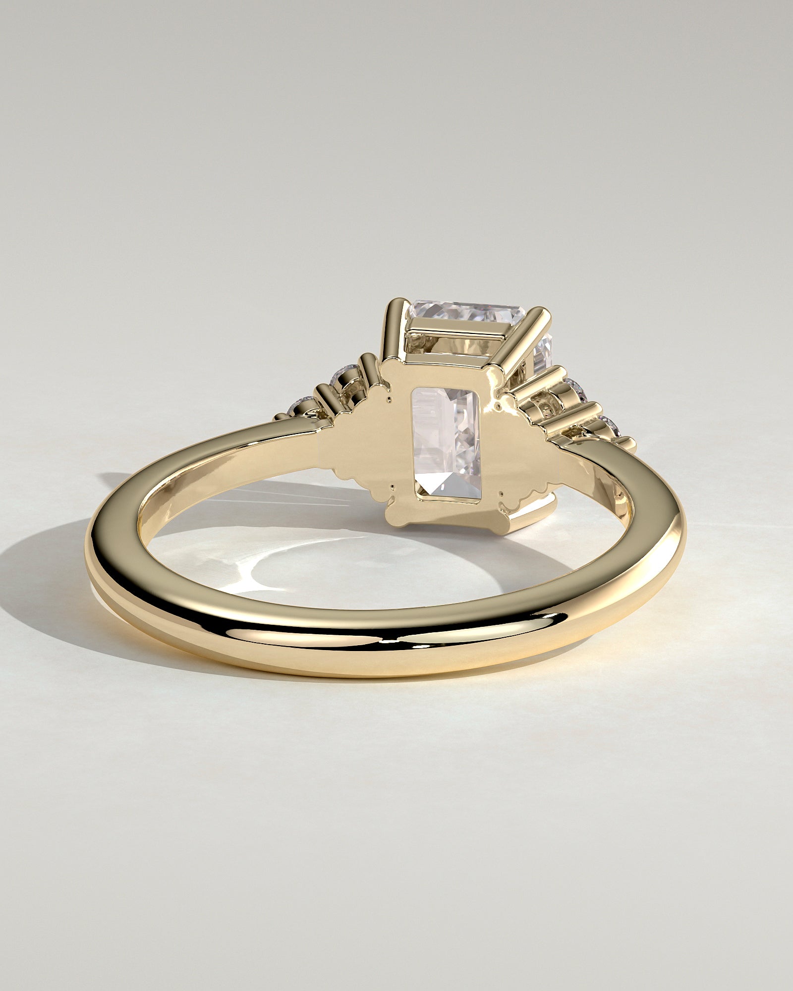 Round Halo, Pave & Split Shank Engagement Ring – 1.93 CT Lab Grown Diamond