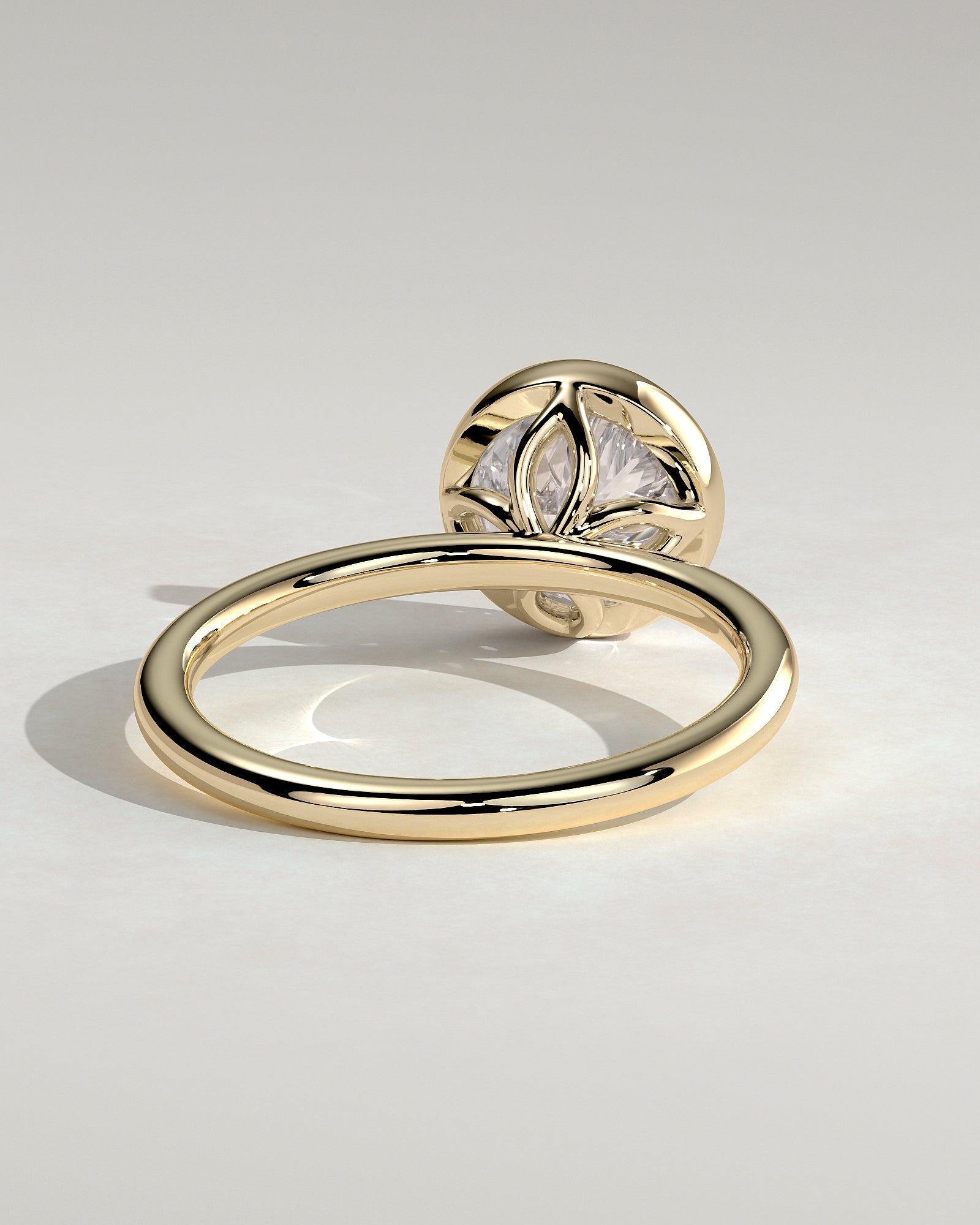 Round Halo, Pave & Split Shank Engagement Ring – 1.93 CT Lab Grown Diamond