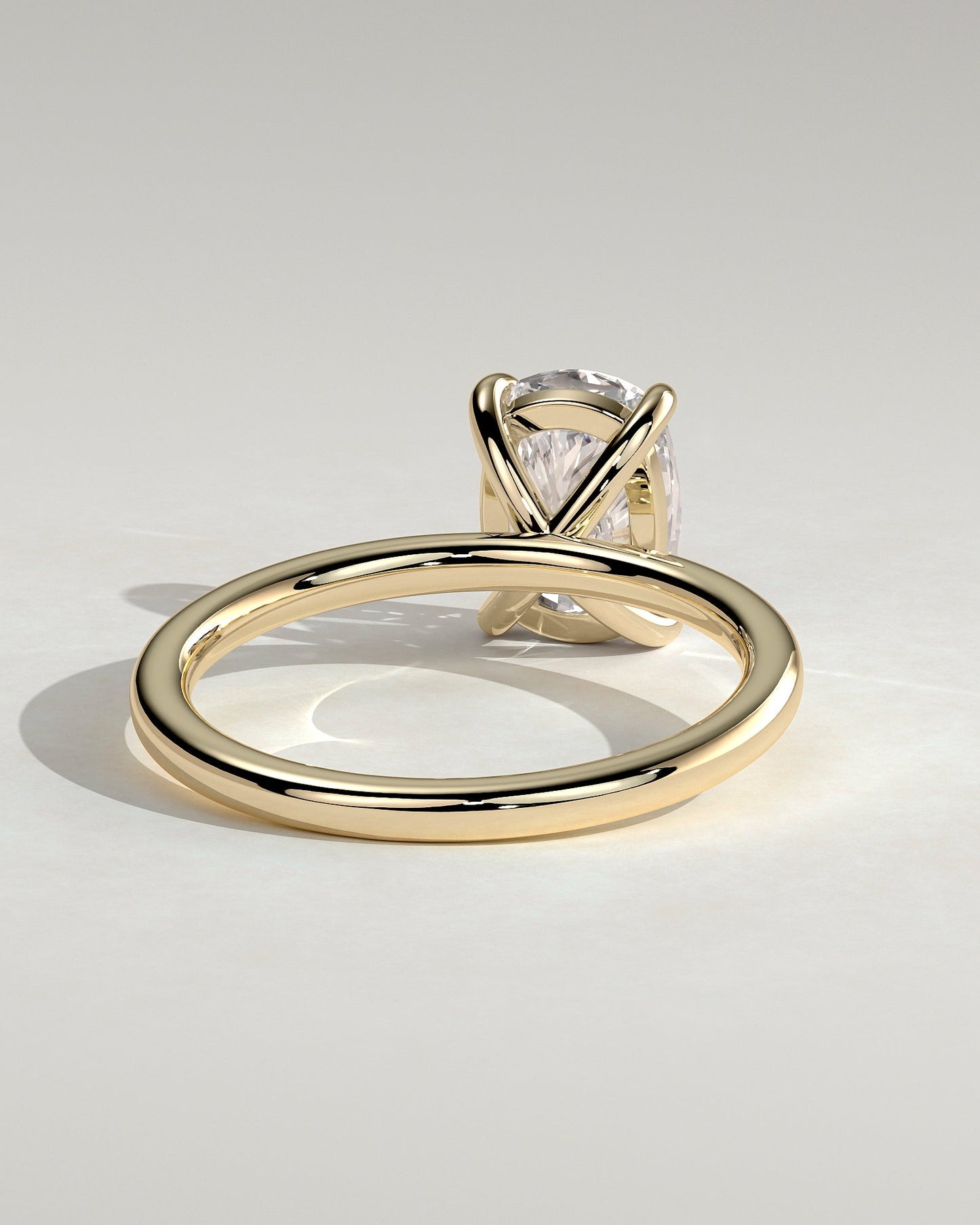 Round Halo, Pave & Split Shank Engagement Ring – 1.93 CT Lab Grown Diamond