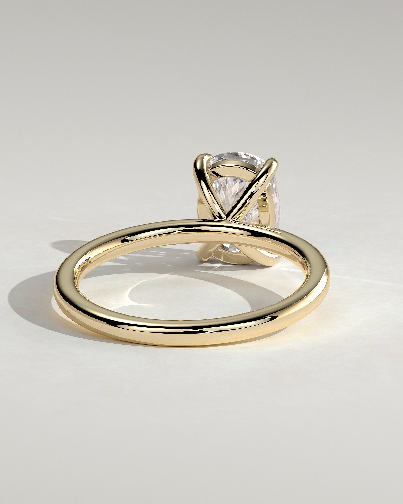 Round Halo, Pave & Split Shank Engagement Ring – 1.93 CT Lab Grown Diamond