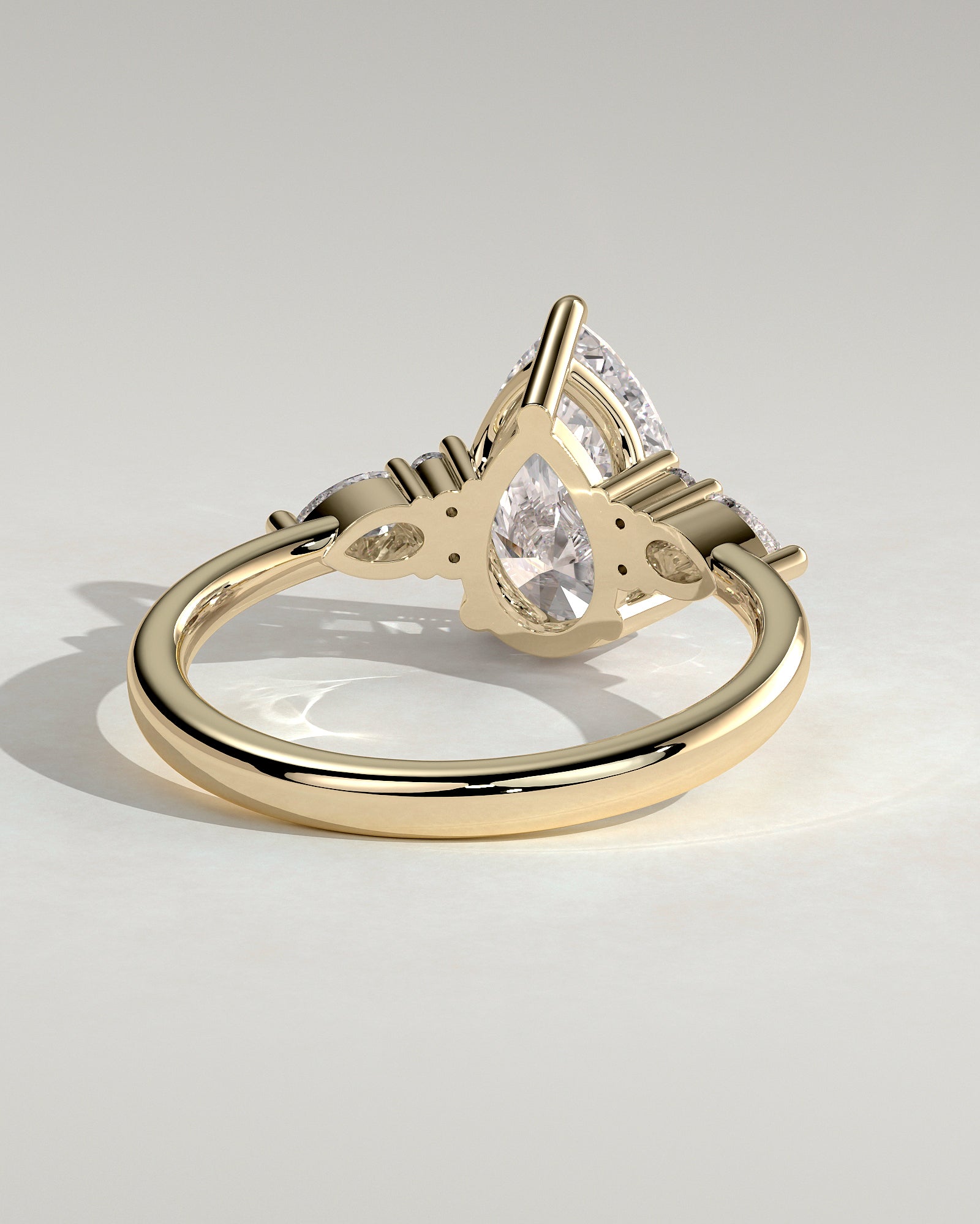 Round Halo, Pave & Split Shank Engagement Ring – 1.93 CT Lab Grown Diamond