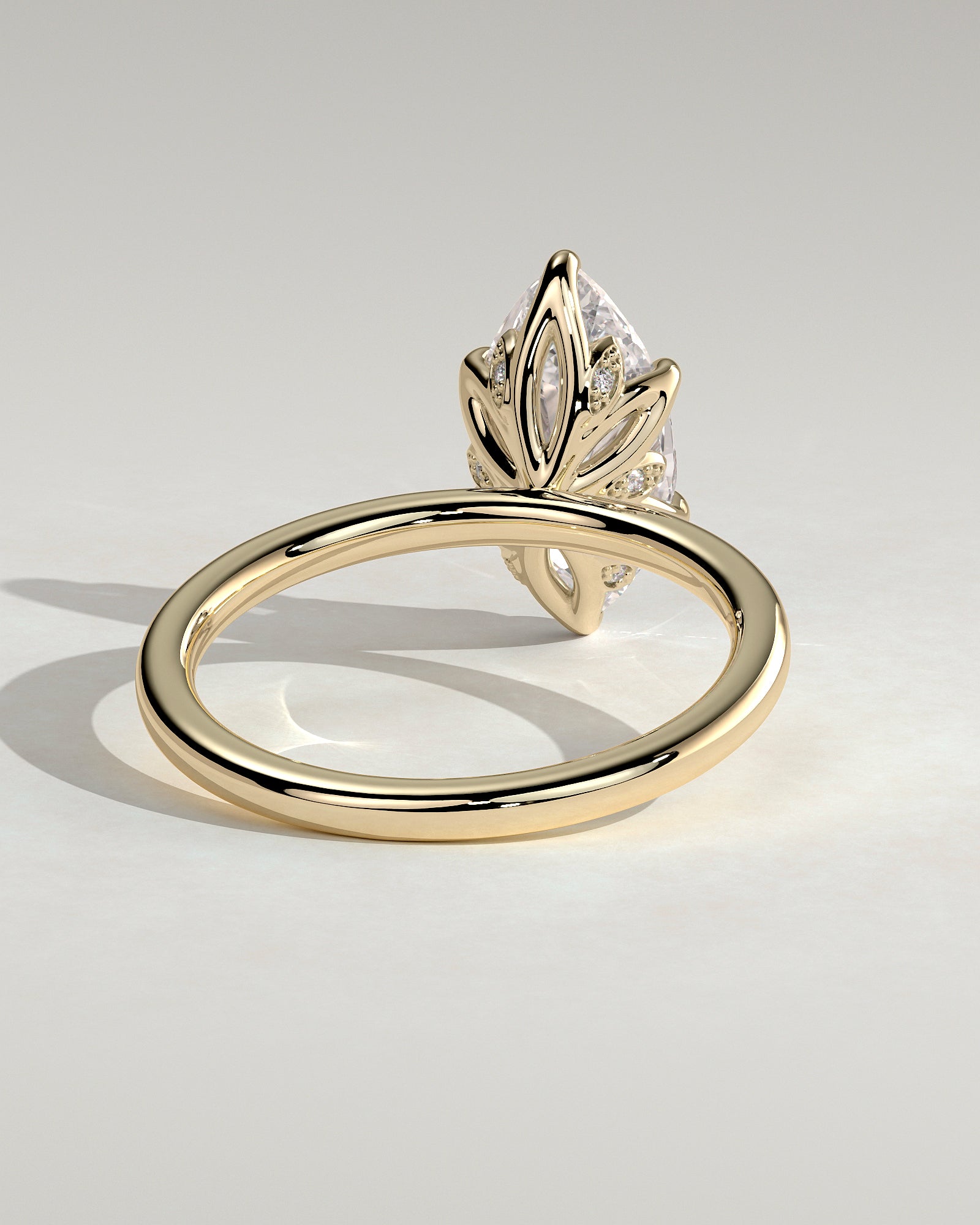 Round Halo, Pave & Split Shank Engagement Ring – 1.93 CT Lab Grown Diamond