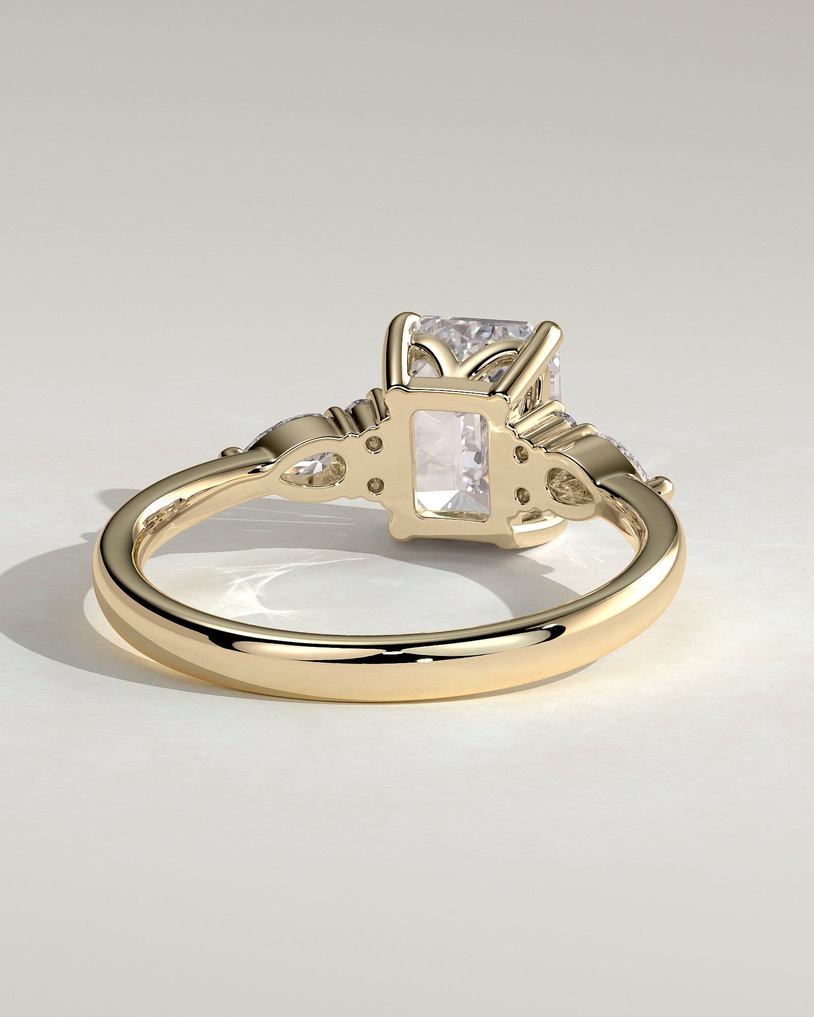 Round Halo, Pave & Split Shank Engagement Ring – 1.93 CT Lab Grown Diamond