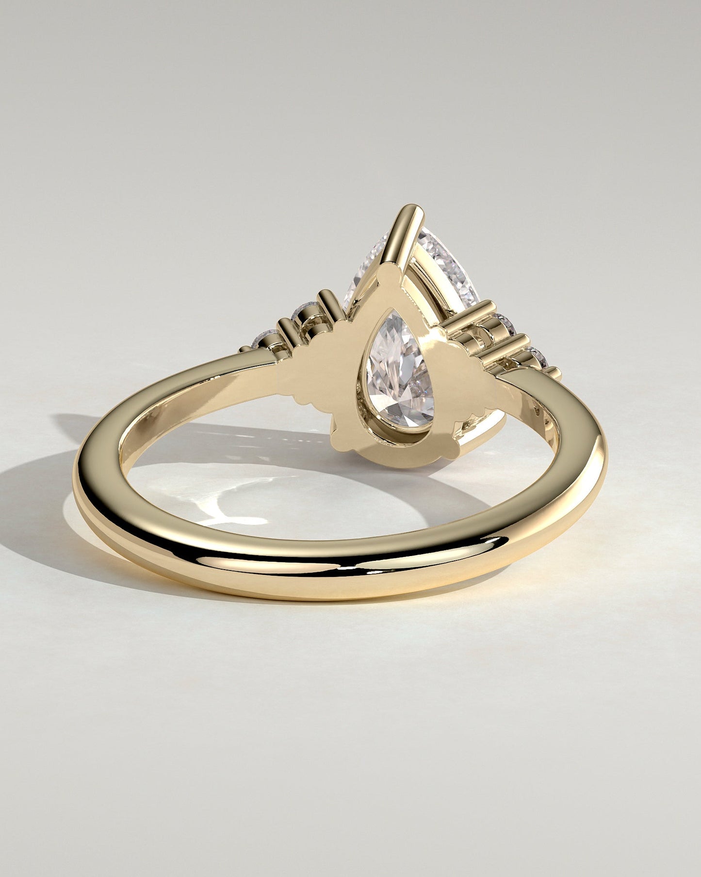 Round Halo, Pave & Split Shank Engagement Ring – 1.93 CT Lab Grown Diamond