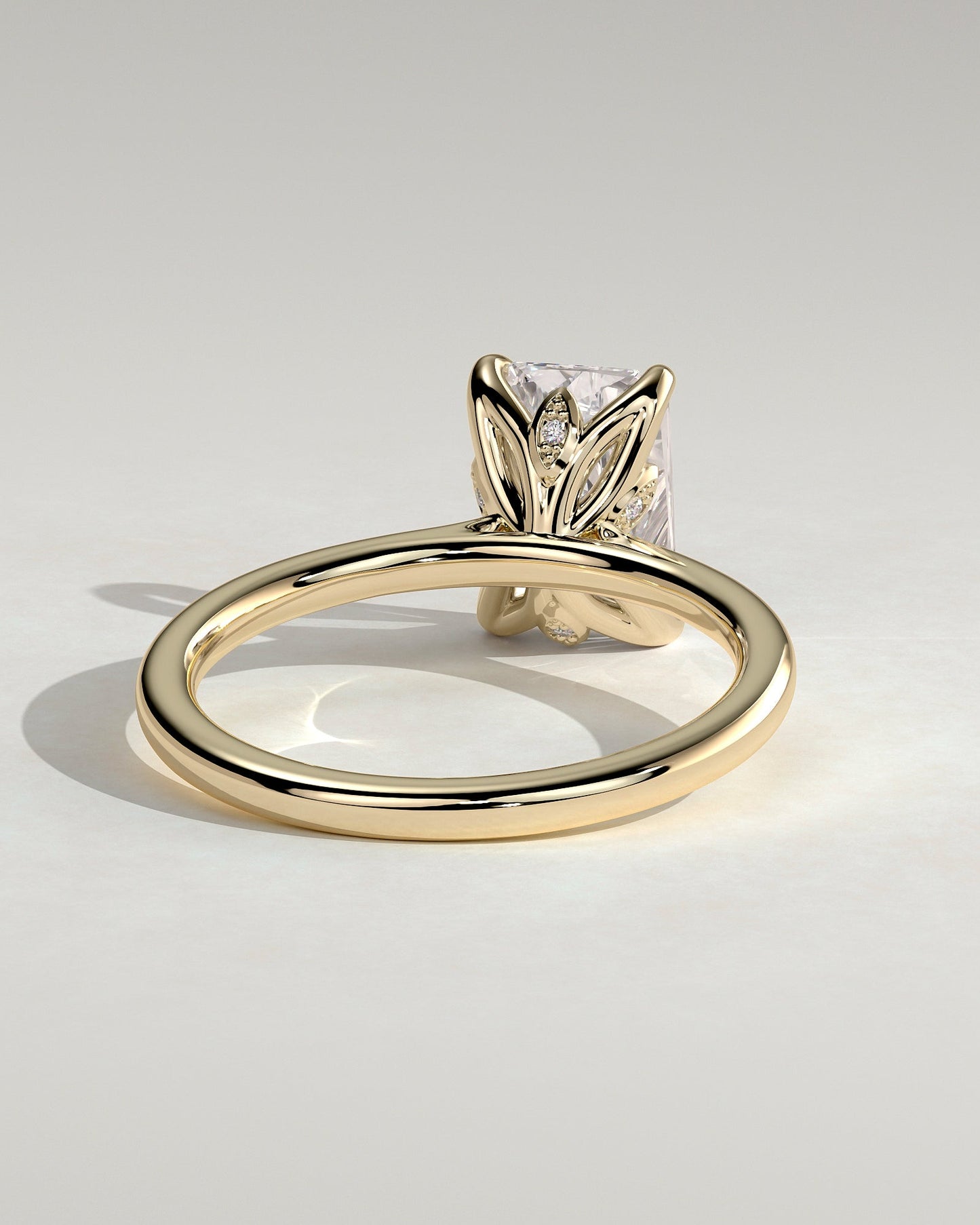 Round Halo, Pave & Split Shank Engagement Ring – 1.93 CT Lab Grown Diamond